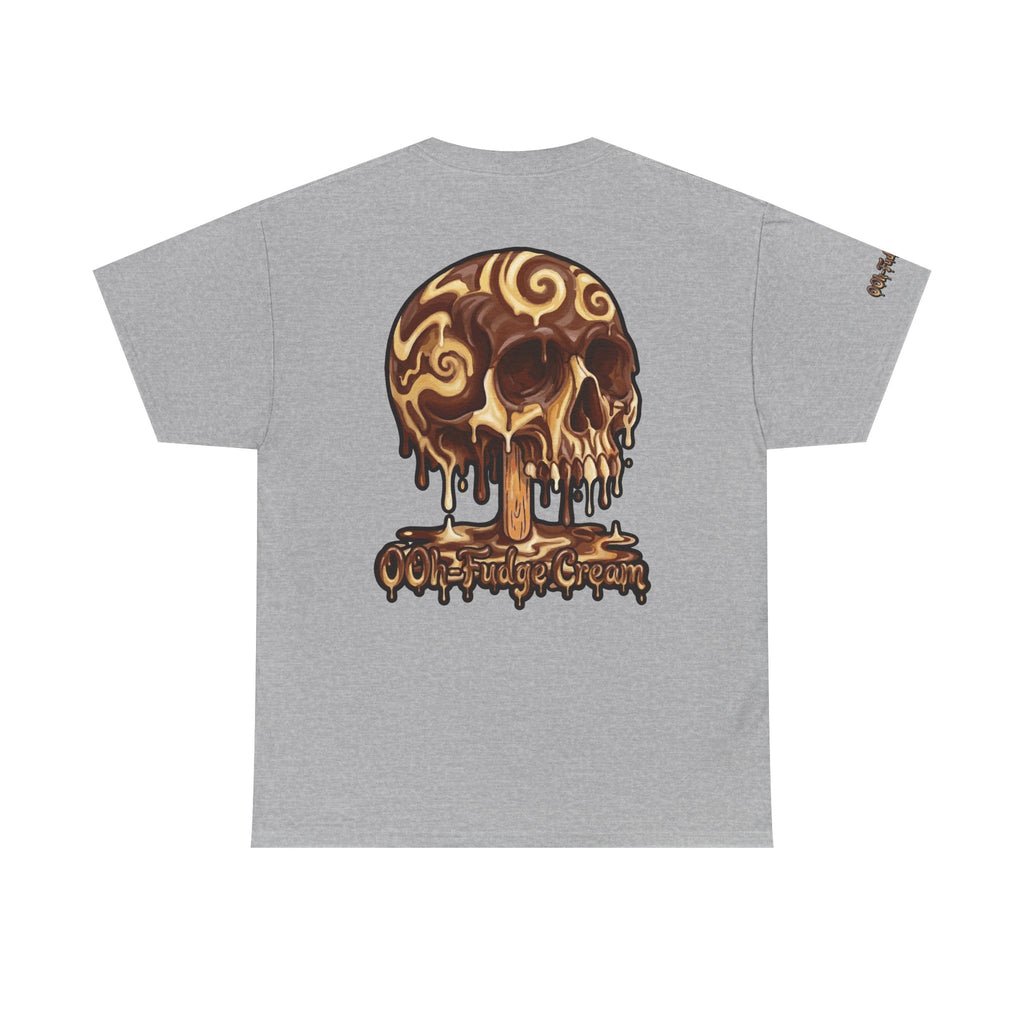 Skullcream-Ooh-Fudge Cream T-Shirt | Colorful Drip Graphic Tee