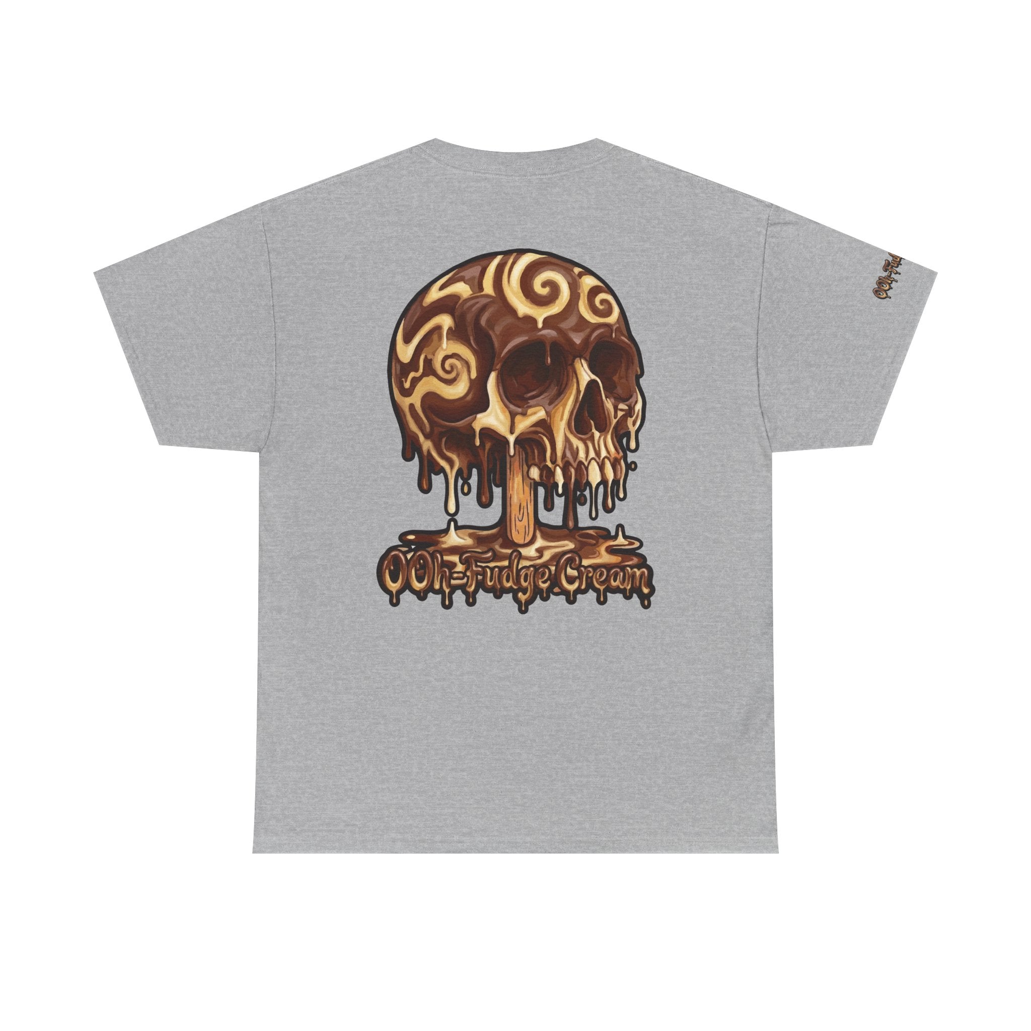 Skullcream-Ooh-Fudge Cream T-Shirt | Colorful Drip Graphic Tee