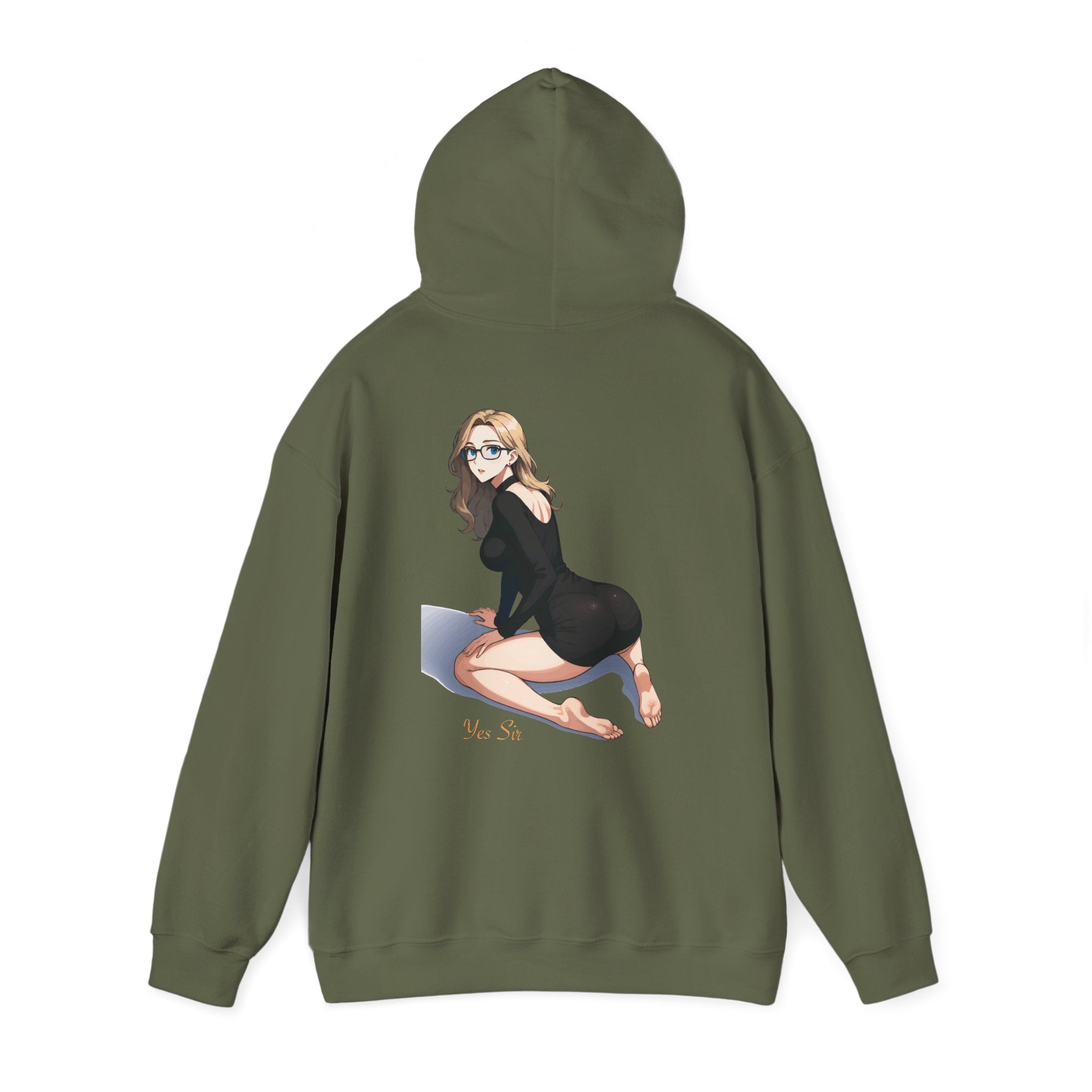 Oopies! Yes Sir Hoodie | Parental Advisory  for the Bearded