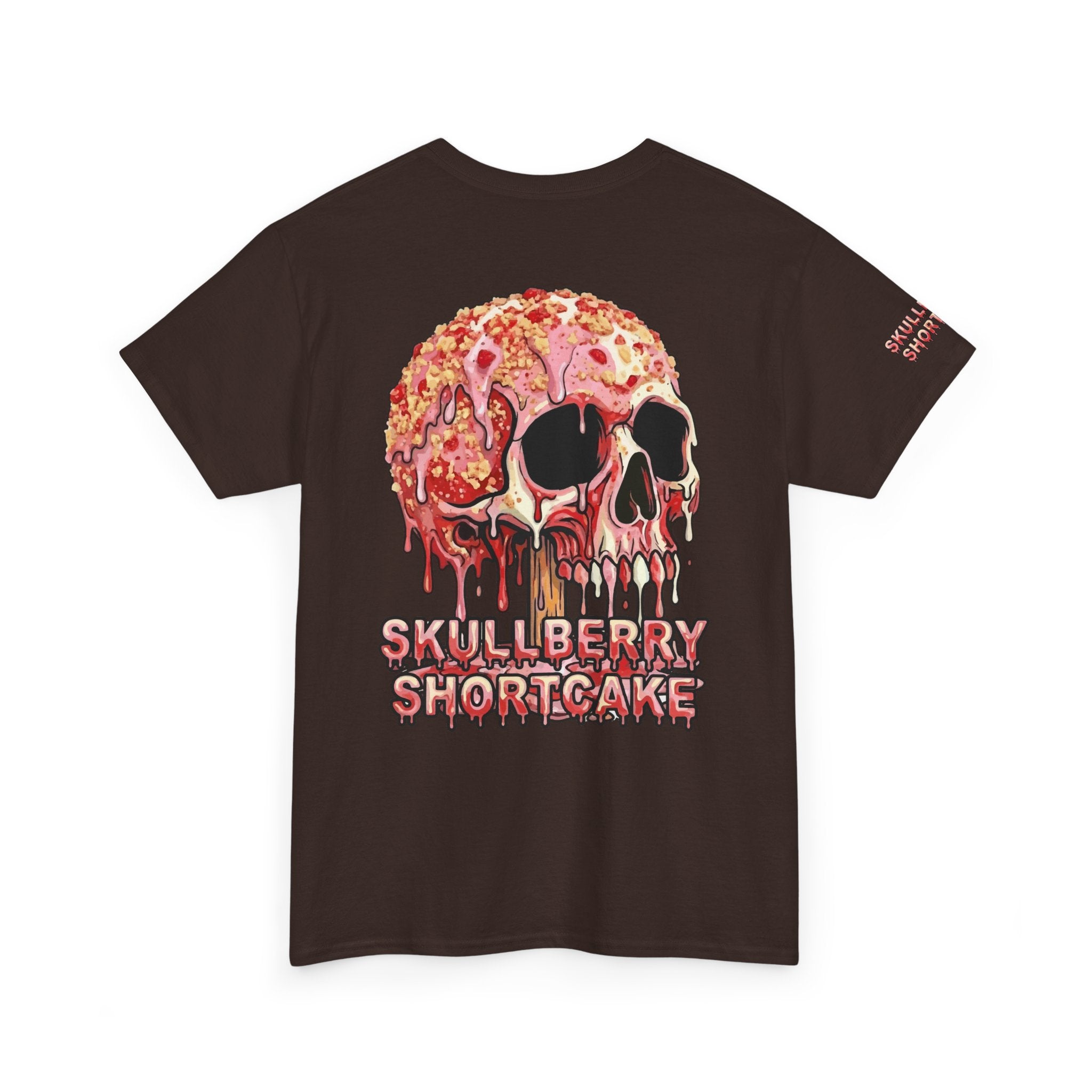 Skullcream-Skullberry Shortcake T-Shirt | Colorful Drip Graphic Tee