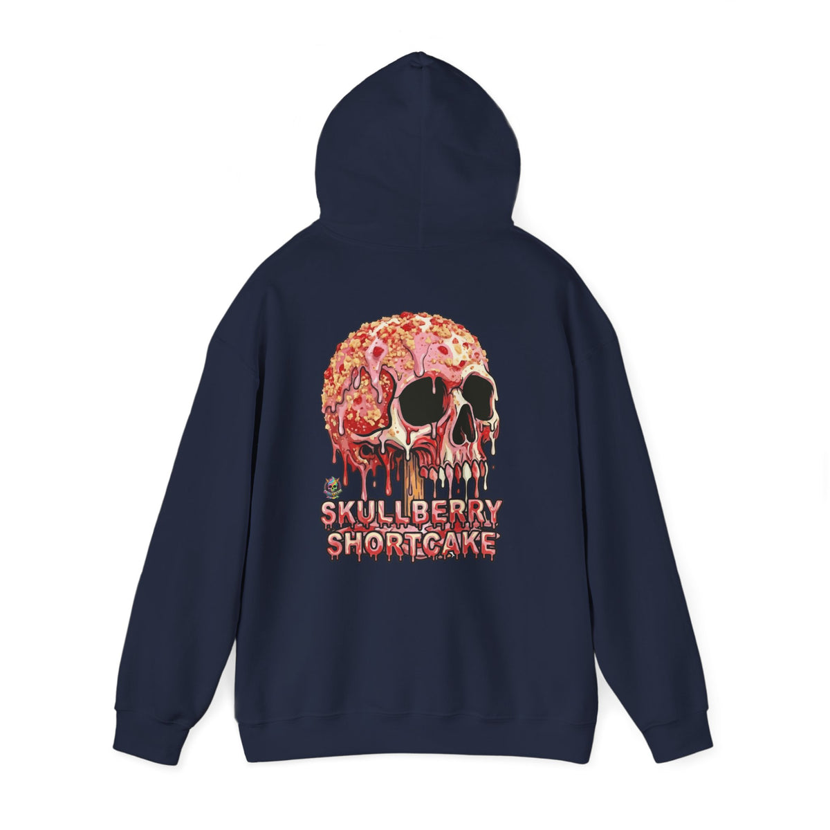 Skullcream-Skullberry Shortcake Hoodie | Dripping Skull Graphic