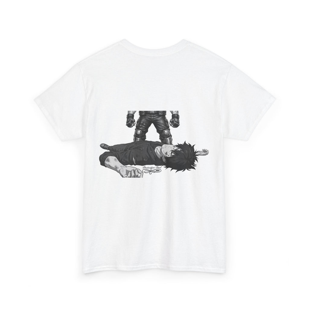 Protective Dad Greetings T-Shirt | Here’s Your Warning