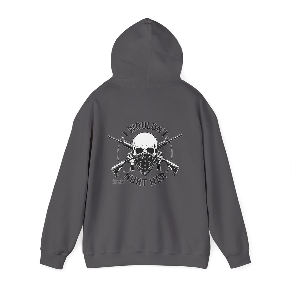 Protective Dad-Assault Rifles Hoodie | Here’s Your Warning