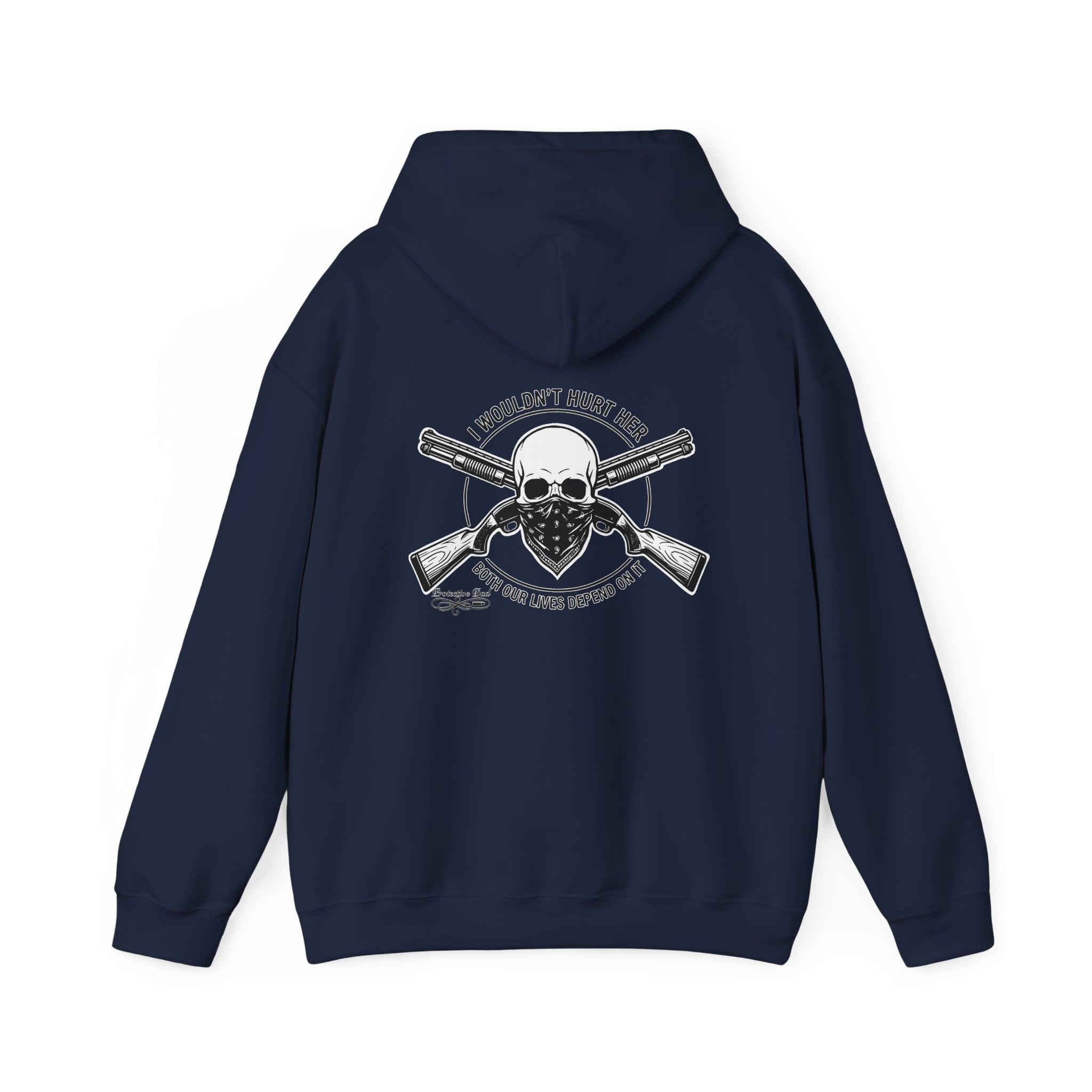 Protective Dad Shotguns - Hoodie | Here’s Your Warning