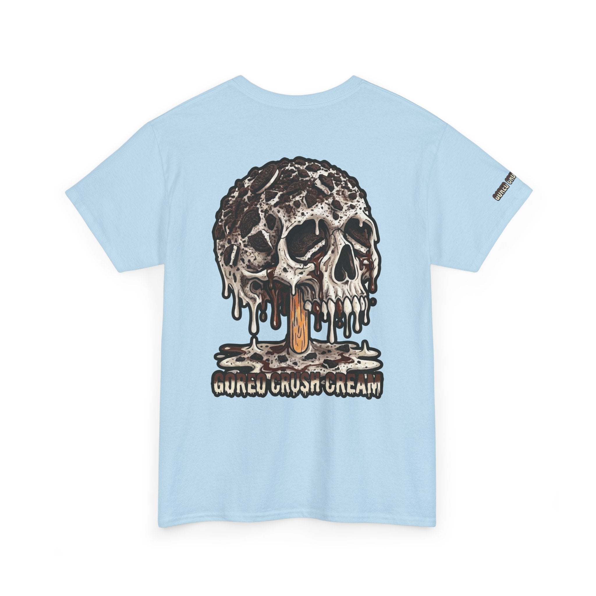 Skullcream-Goreo Crush Cream T-Shirt | Colorful Drip Graphic Tee