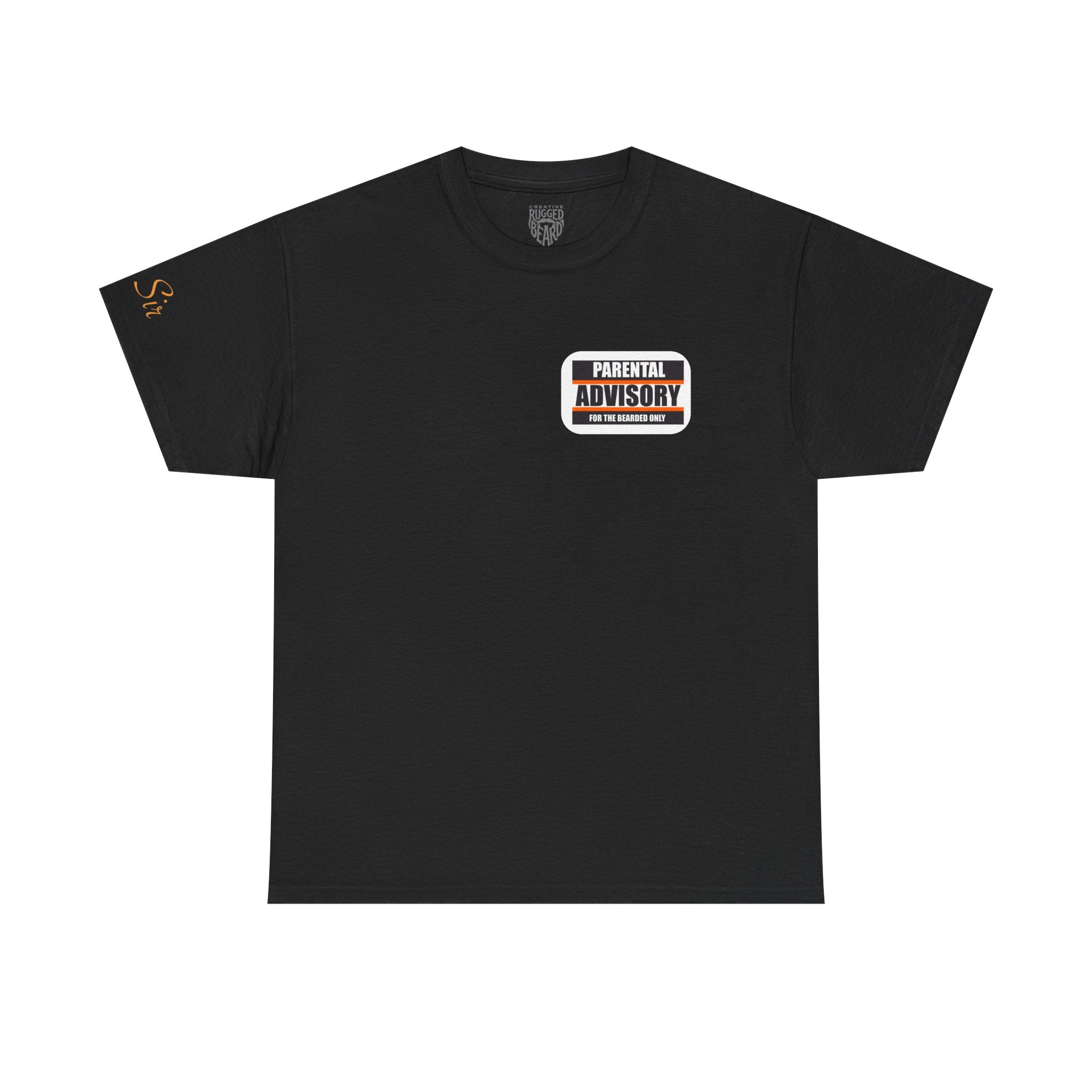 Nice Guitar-Yes Sir T-Shirt | Parental Advisory for the Bearded