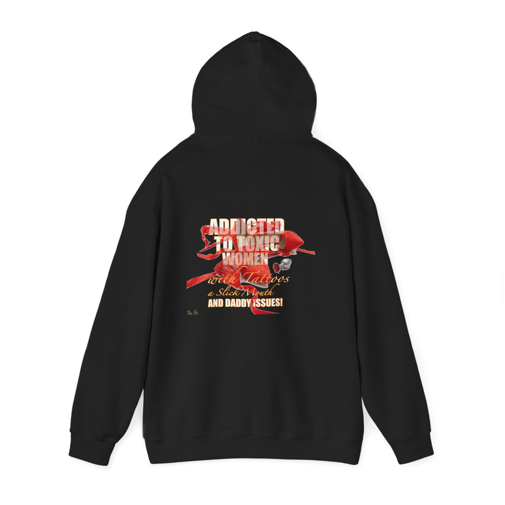 Addicted | Yes Sir Hoodie | Recovering Addict Graphic Hoodie