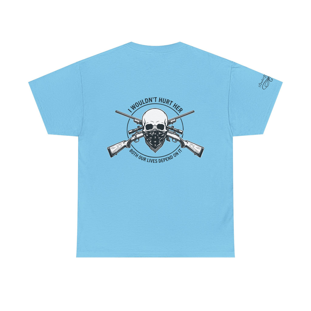 Protective Dad Rifles T-Shirt | Here’s Your Warning