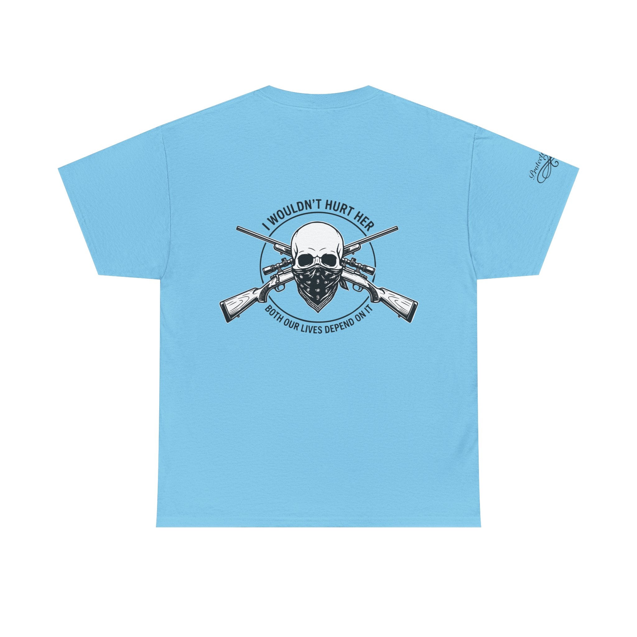 Protective Dad Rifles T-Shirt | Here’s Your Warning