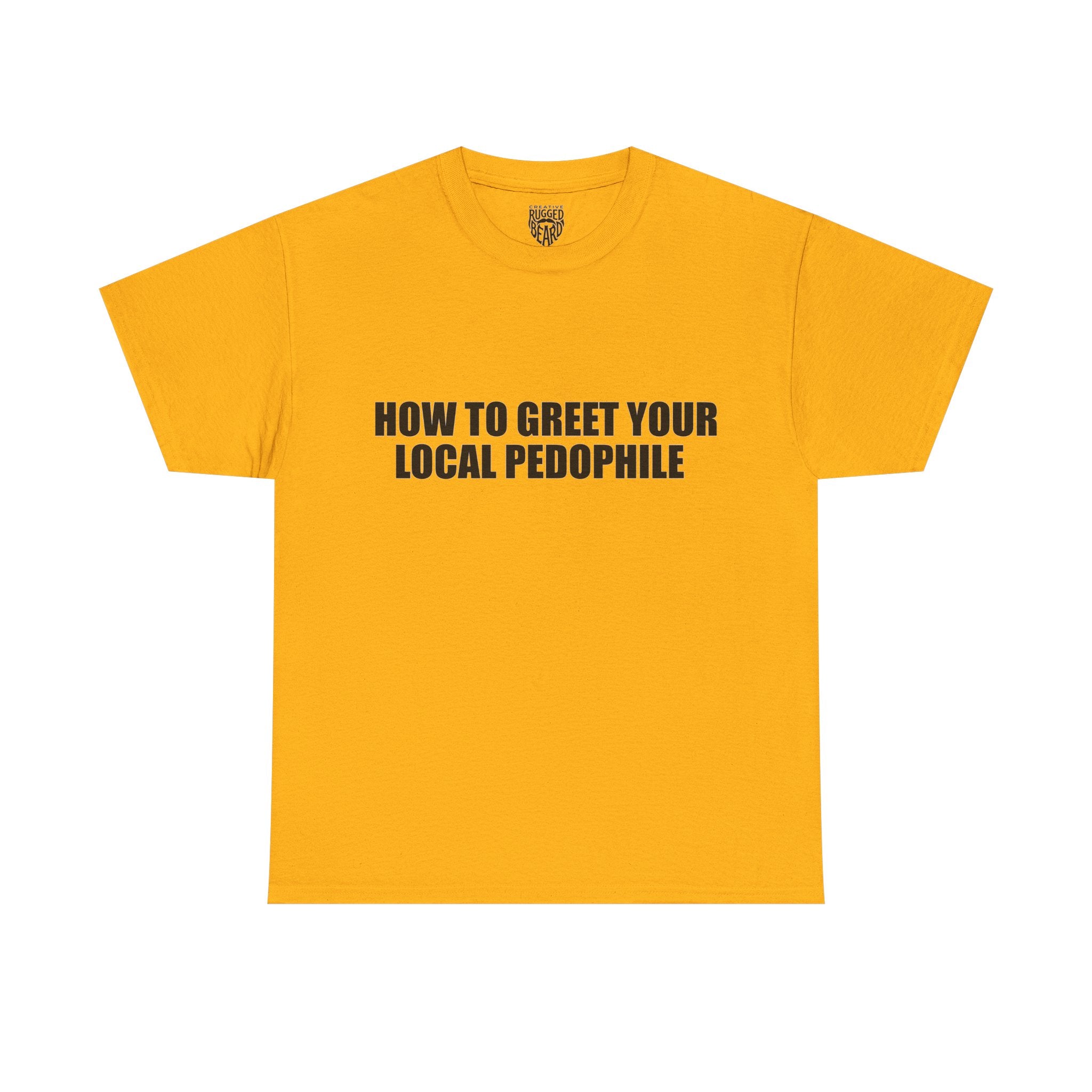 Protective Dad Greetings T-Shirt | Here’s Your Warning