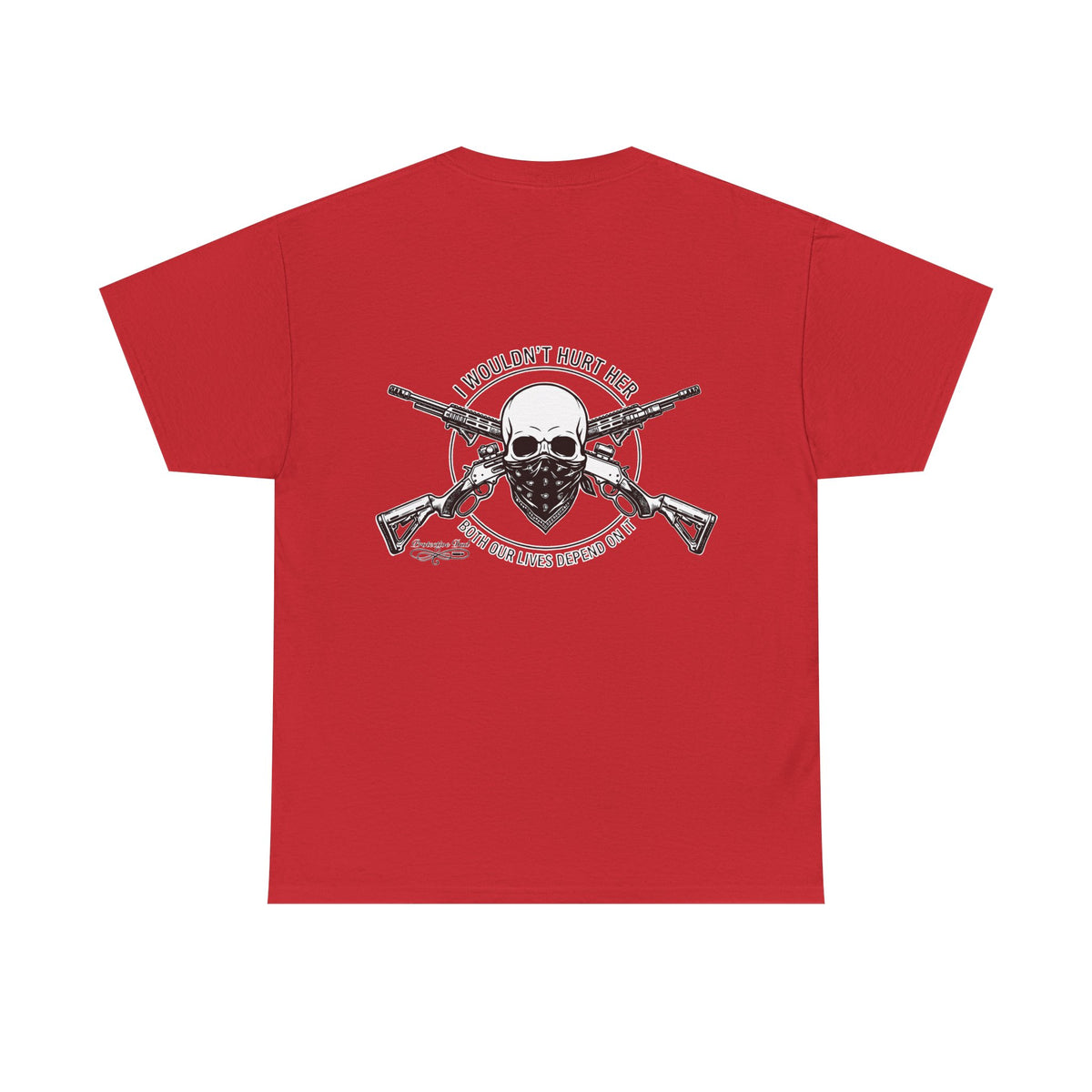 Protective Dad Lever Actions T-Shirt | Here’s Your Warning