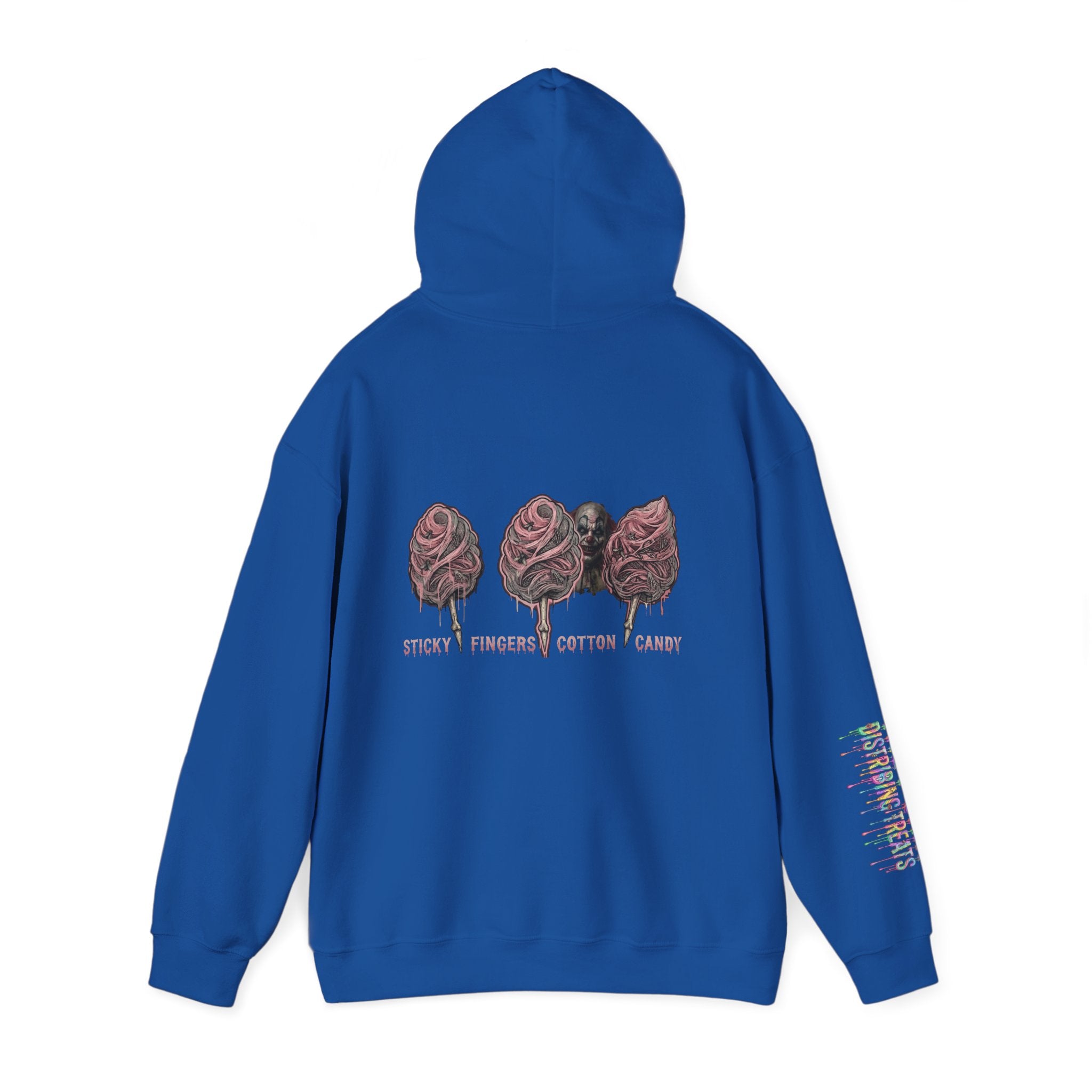 Cotton Candy Skullcream Hoodie — Sticky Fingers Band Graphic Pullover