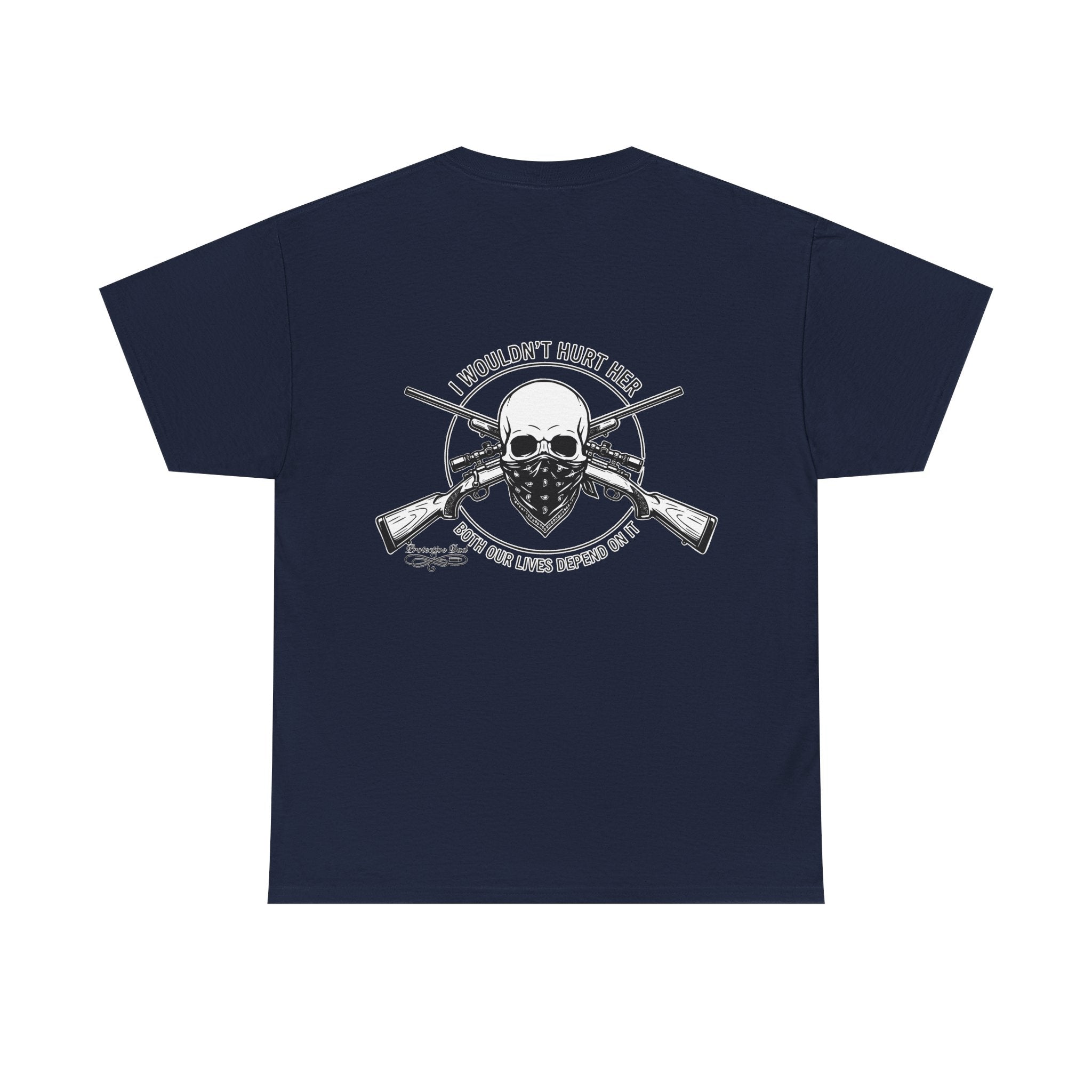 Protective Dad Rifles T-Shirt | Here’s Your Warning