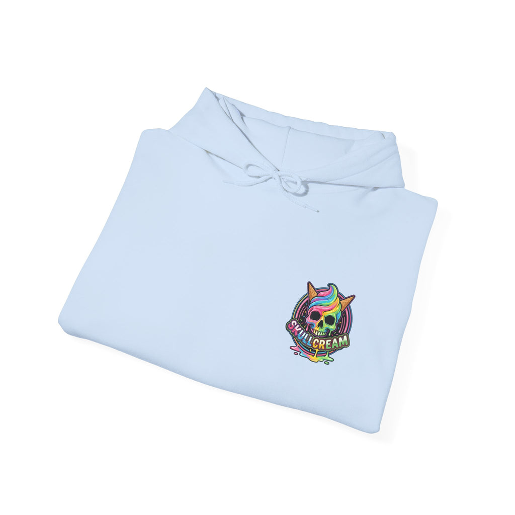 Skullcream-Don’t Push-Pops Hoodie | Dripping Skull Graphic