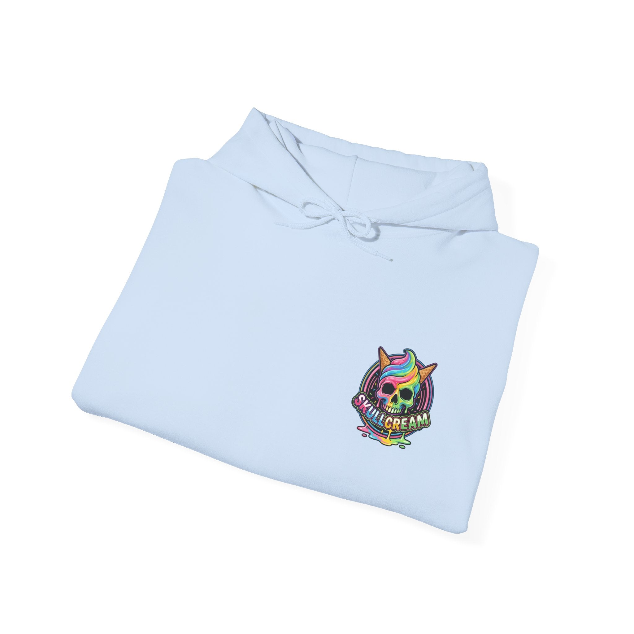 Skullcream-Don’t Push-Pops Hoodie | Dripping Skull Graphic