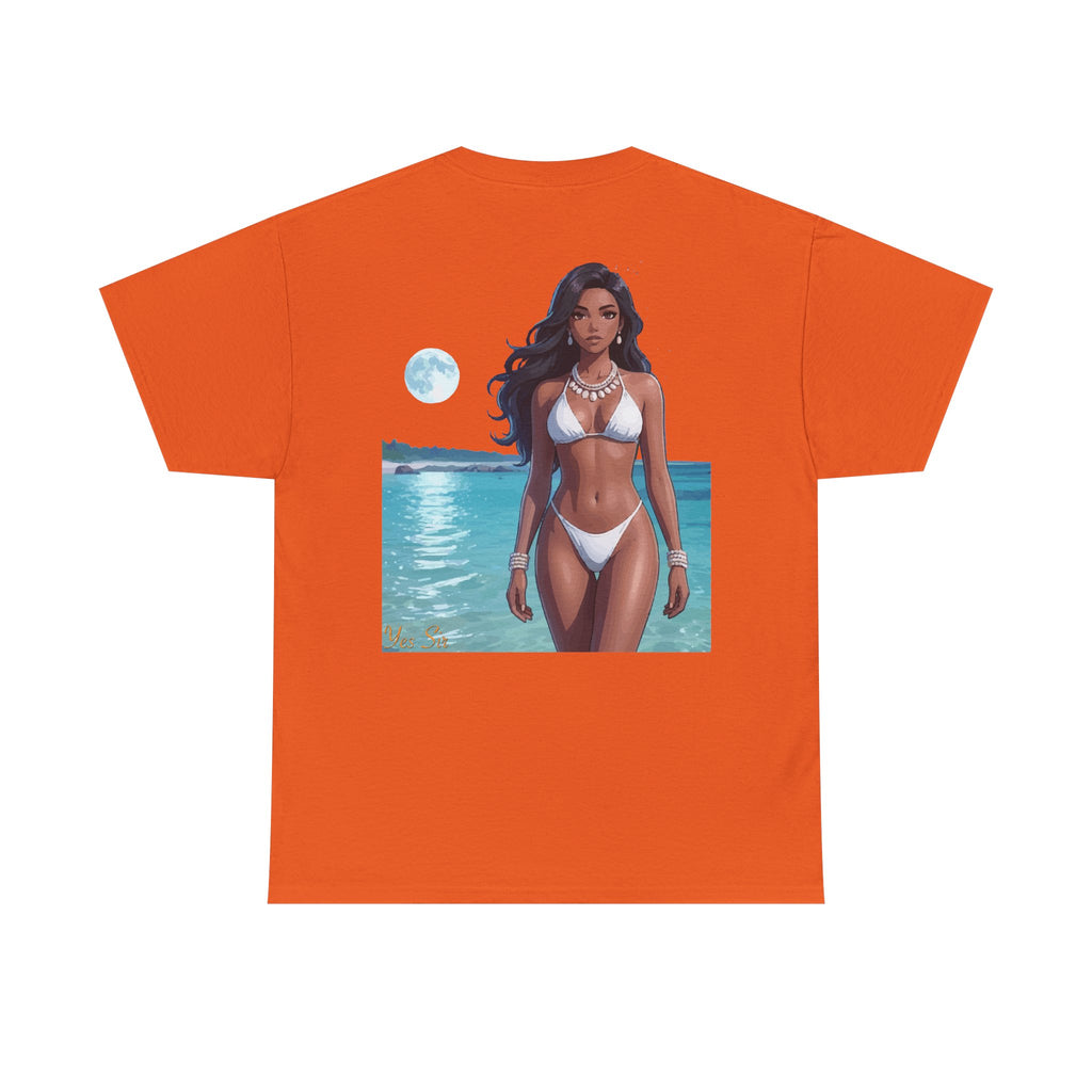 Under the Moon Light Yes Sir T-Shirt | Parental Advisory  for the Bearded