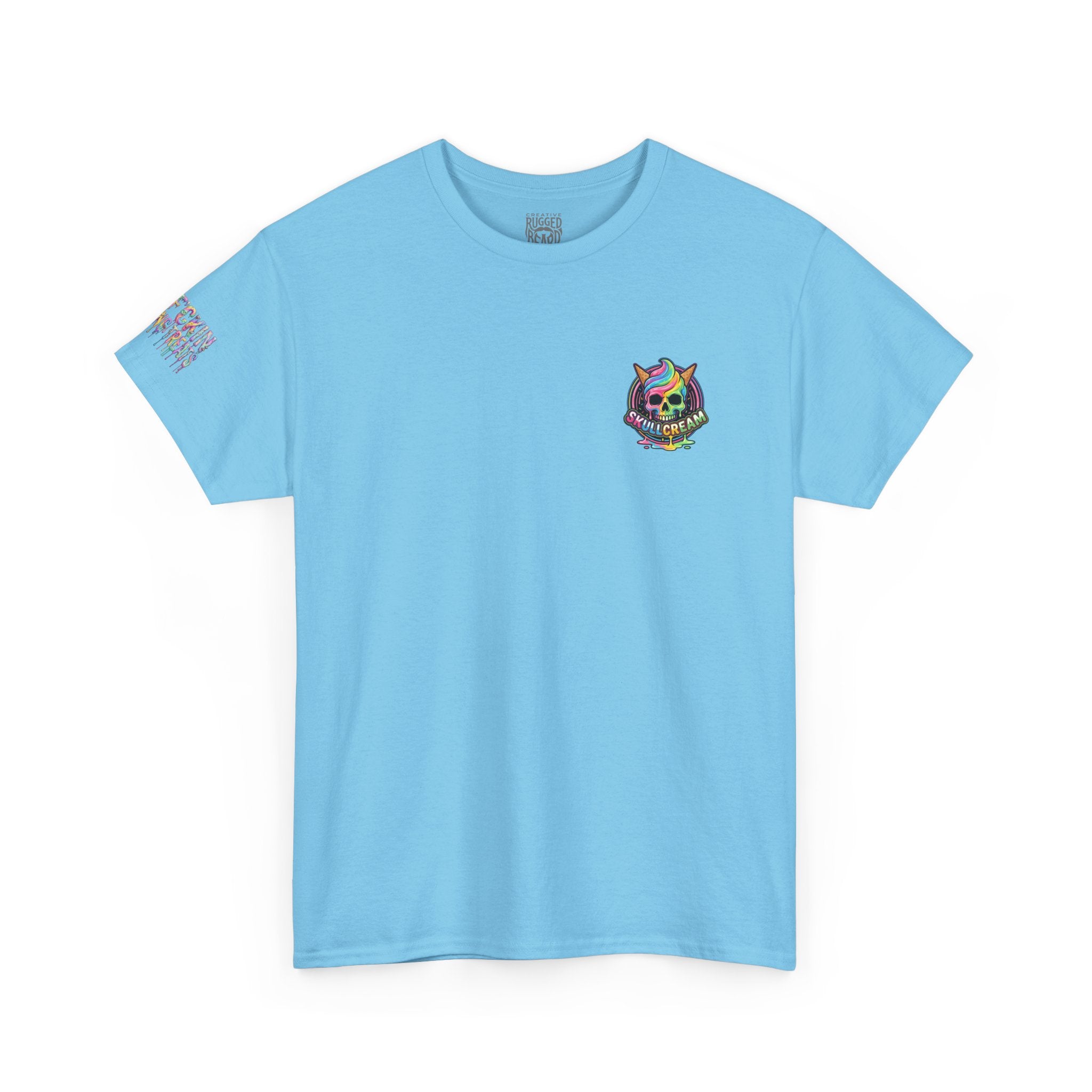Cotton Candy Skullcream T Shirt — 'Sticky Fingers' Graphic T-Shirt