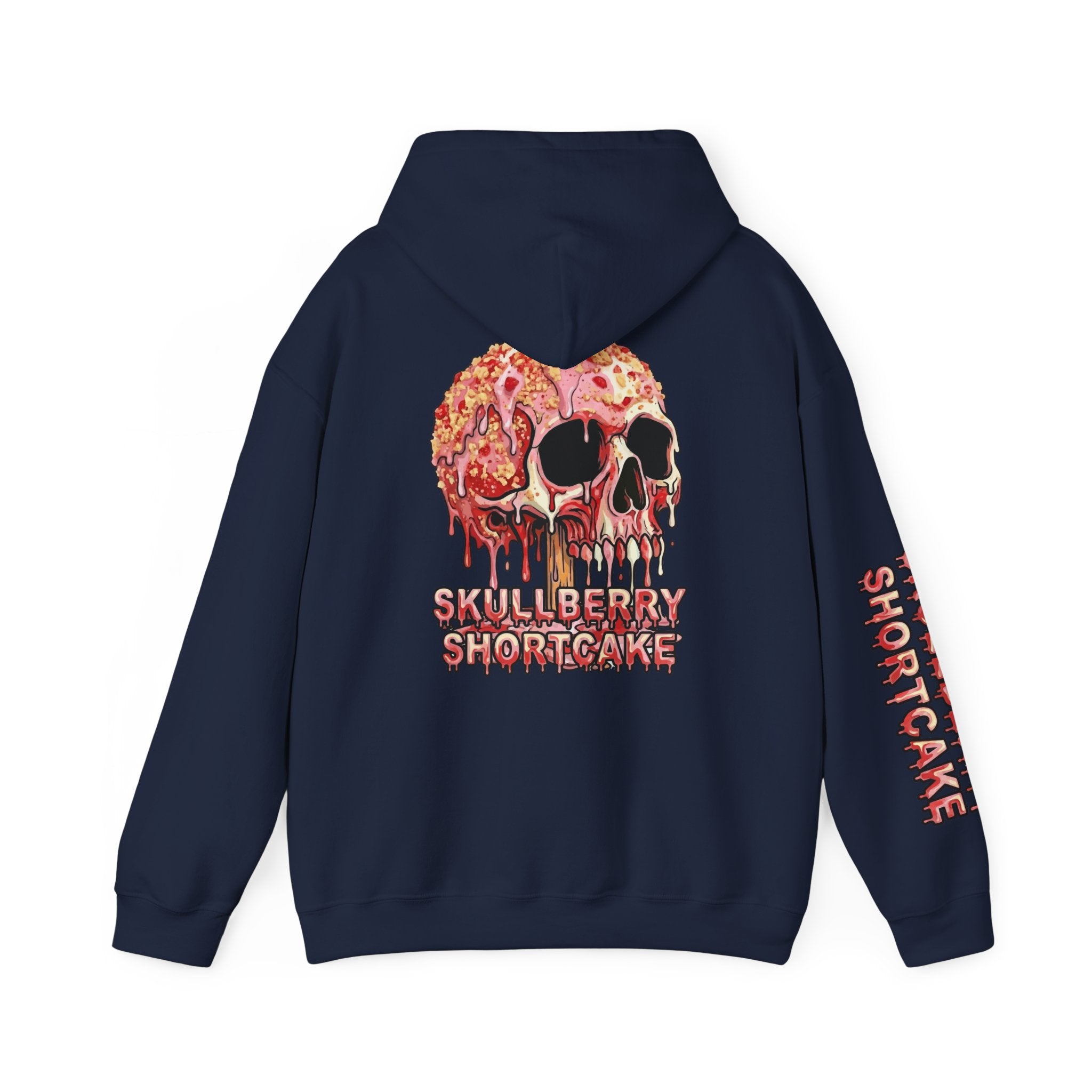 Skullcream-Skullberry Shortcake Hoodie | Dripping Skull Graphic
