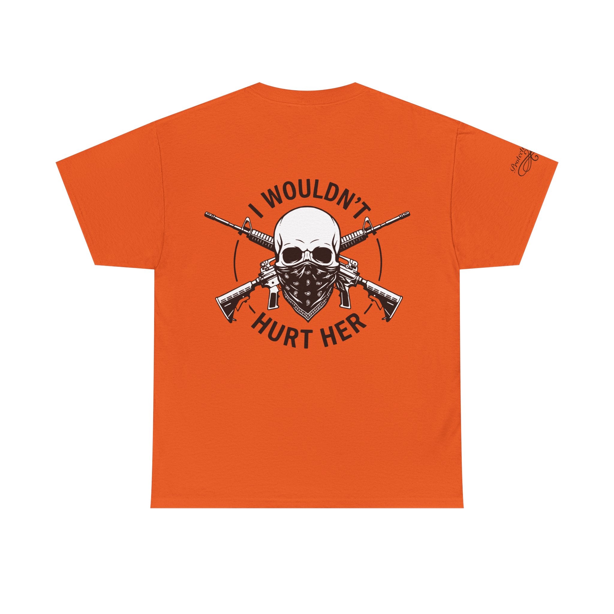 Protective Dad-Assault Rifle T-Shirt | Here’s Your Warning