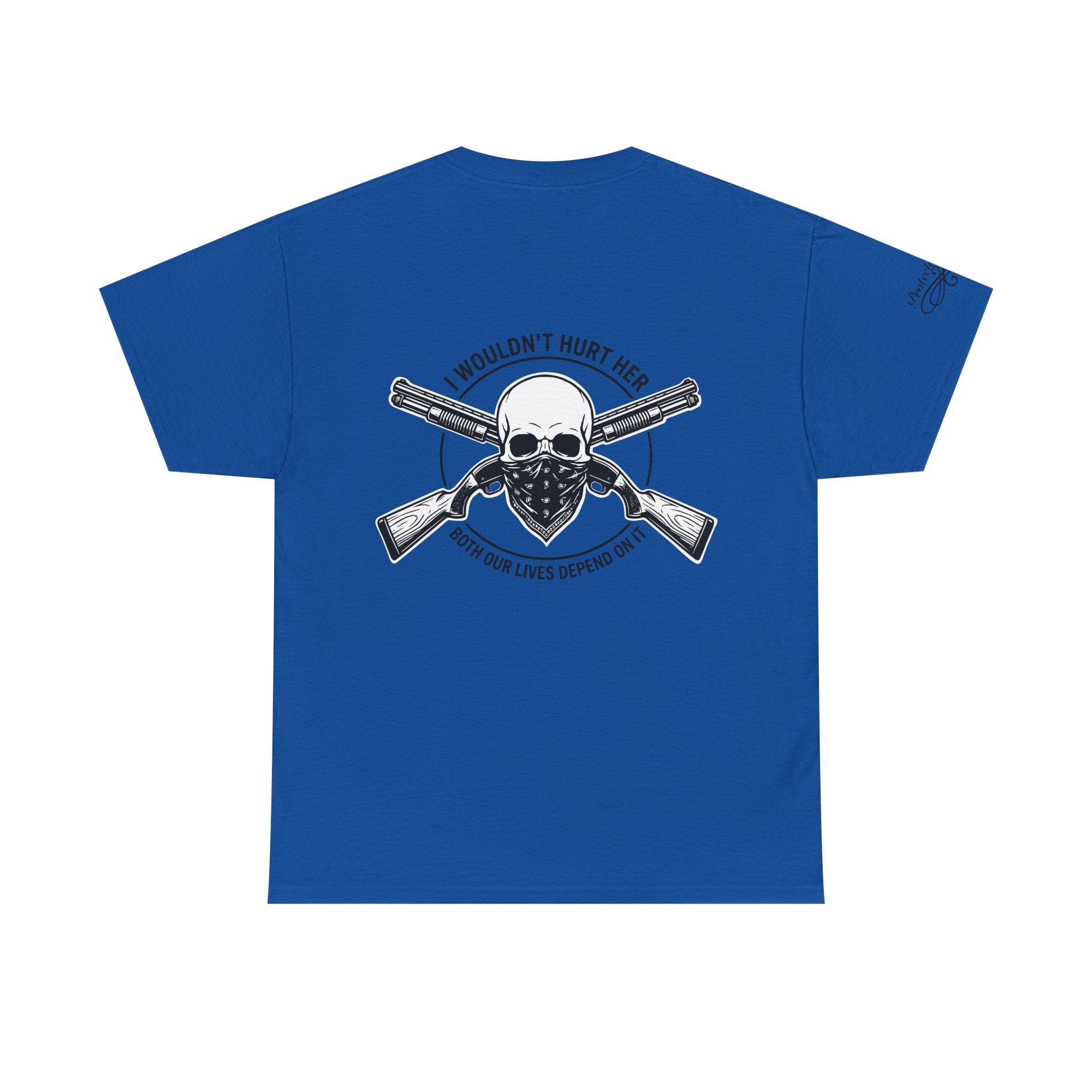 Protective Dad Shotguns T-Shirt | Here’s Your Warning
