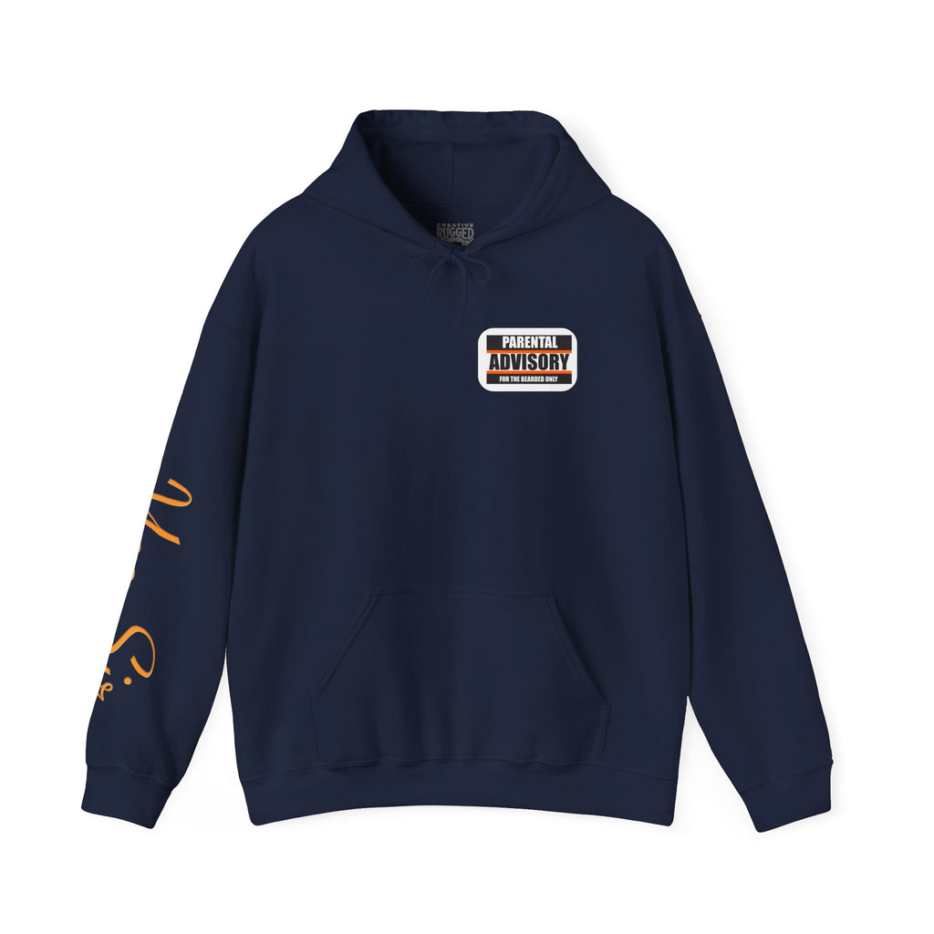 Oopies! Yes Sir Hoodie | Parental Advisory  for the Bearded
