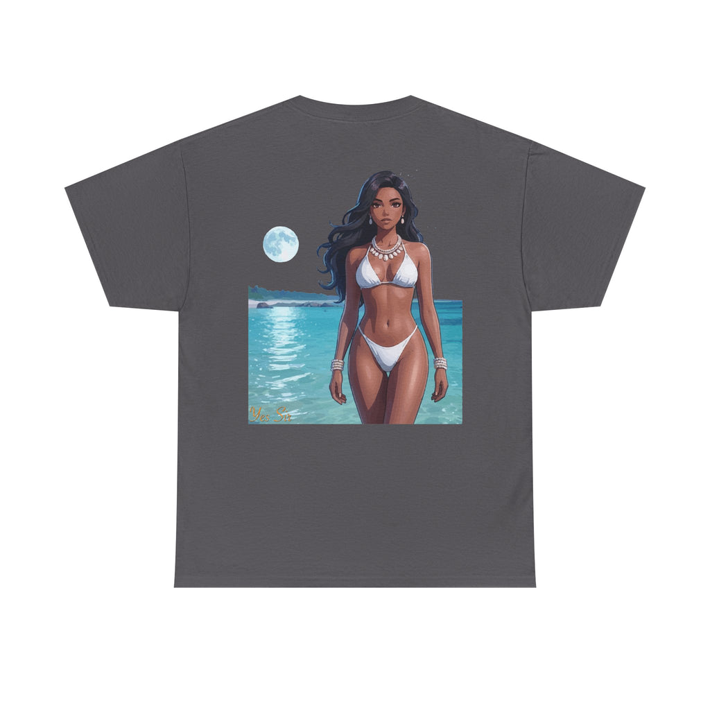 Under the Moon Light Yes Sir T-Shirt | Parental Advisory  for the Bearded