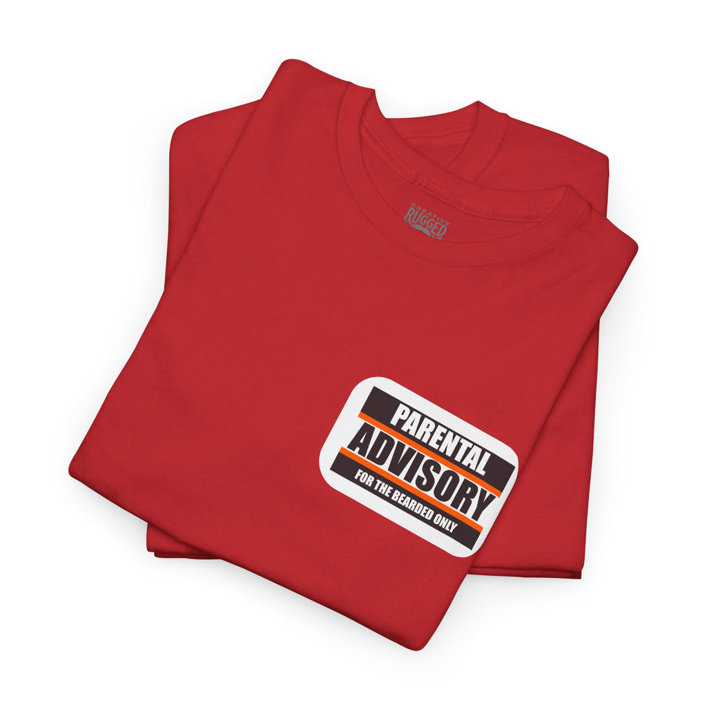 Under the Moon Light Yes Sir T-Shirt | Parental Advisory  for the Bearded