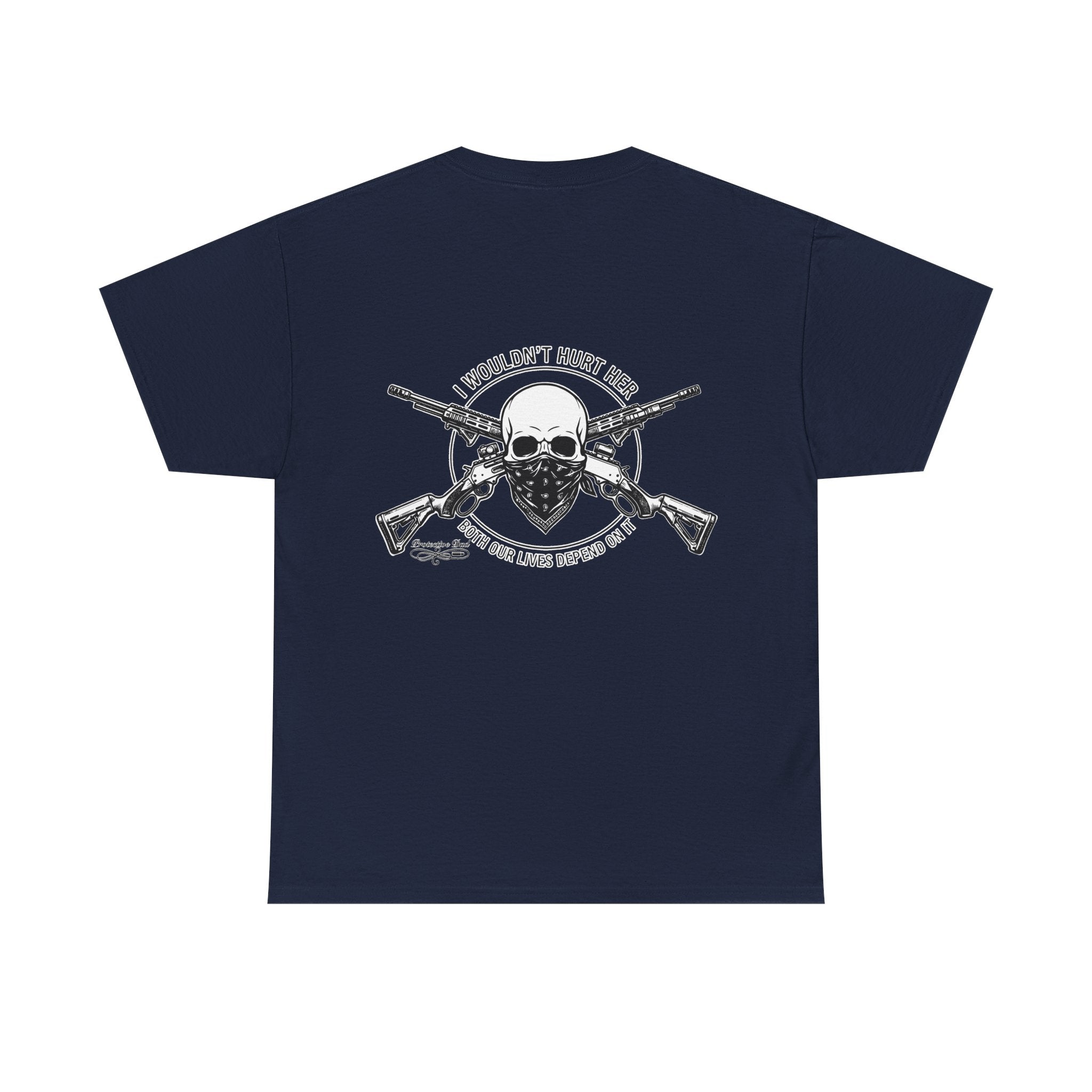 Protective Dad Lever Actions T-Shirt | Here’s Your Warning