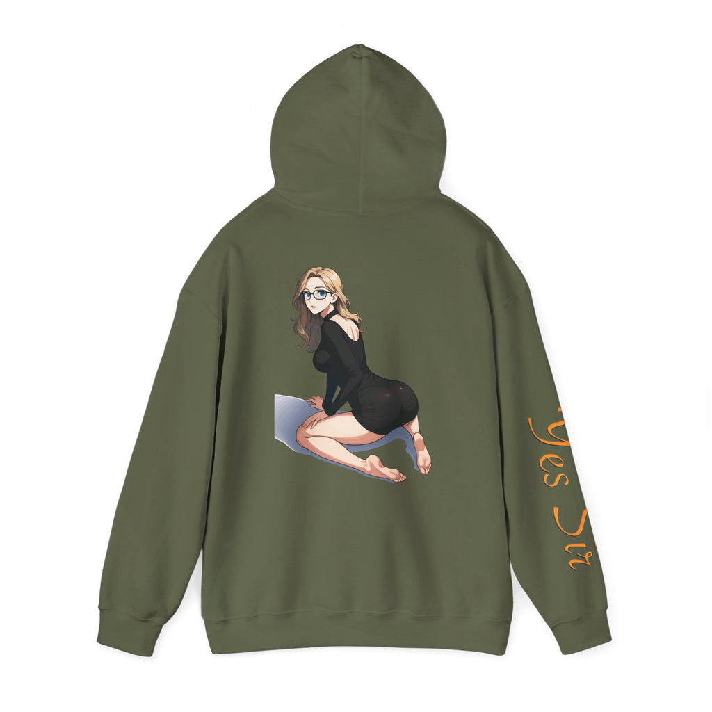 Oopies! Yes Sir Hoodie | Parental Advisory  for the Bearded