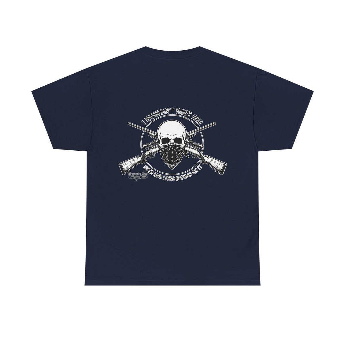 Protective Dad Rifles T-Shirt | Here’s Your Warning