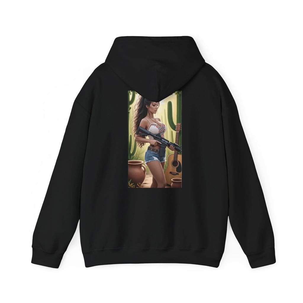 Nice Guitar- Yes Sir Hoodie | Parental Advisory  for the Bearded