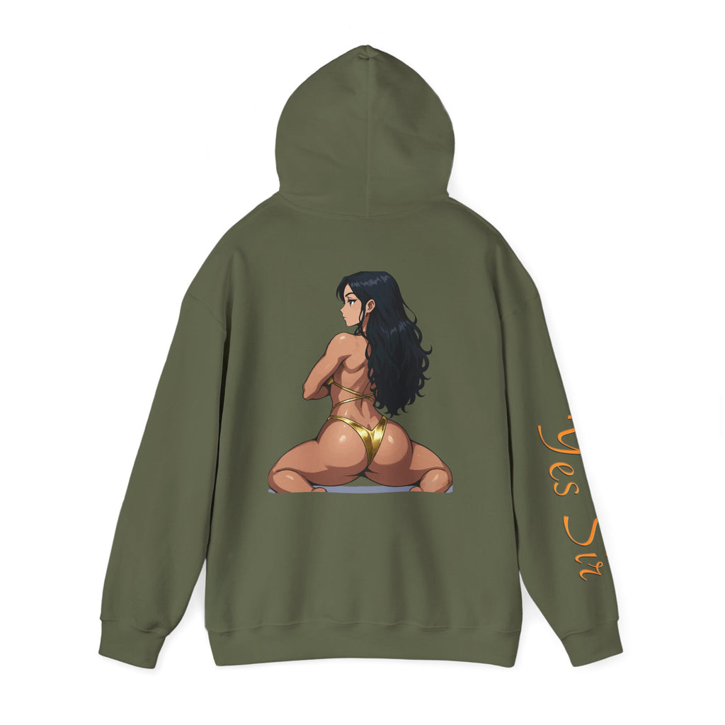 Attitude! Yes Sir Hoodie | Parental Advisory  for the Bearded