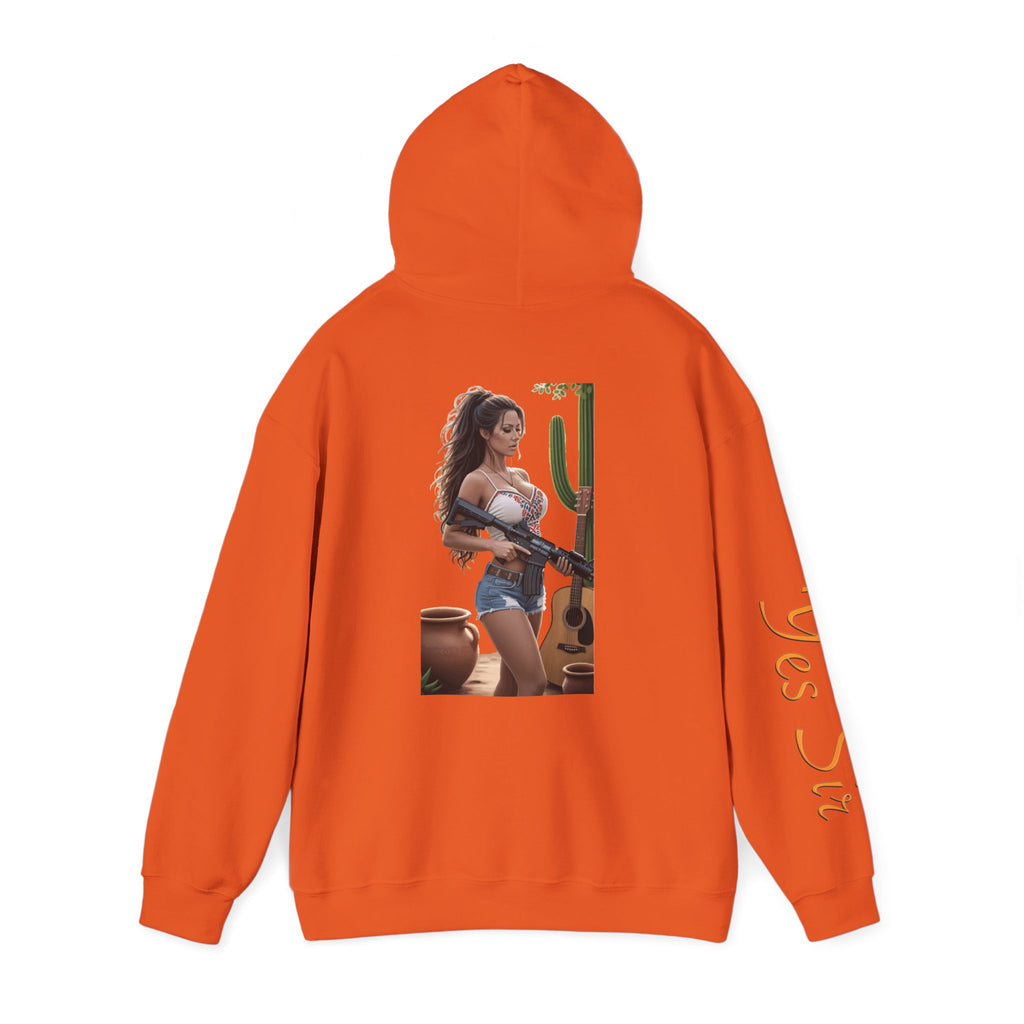 Nice Guitar- Yes Sir Hoodie | Parental Advisory  for the Bearded