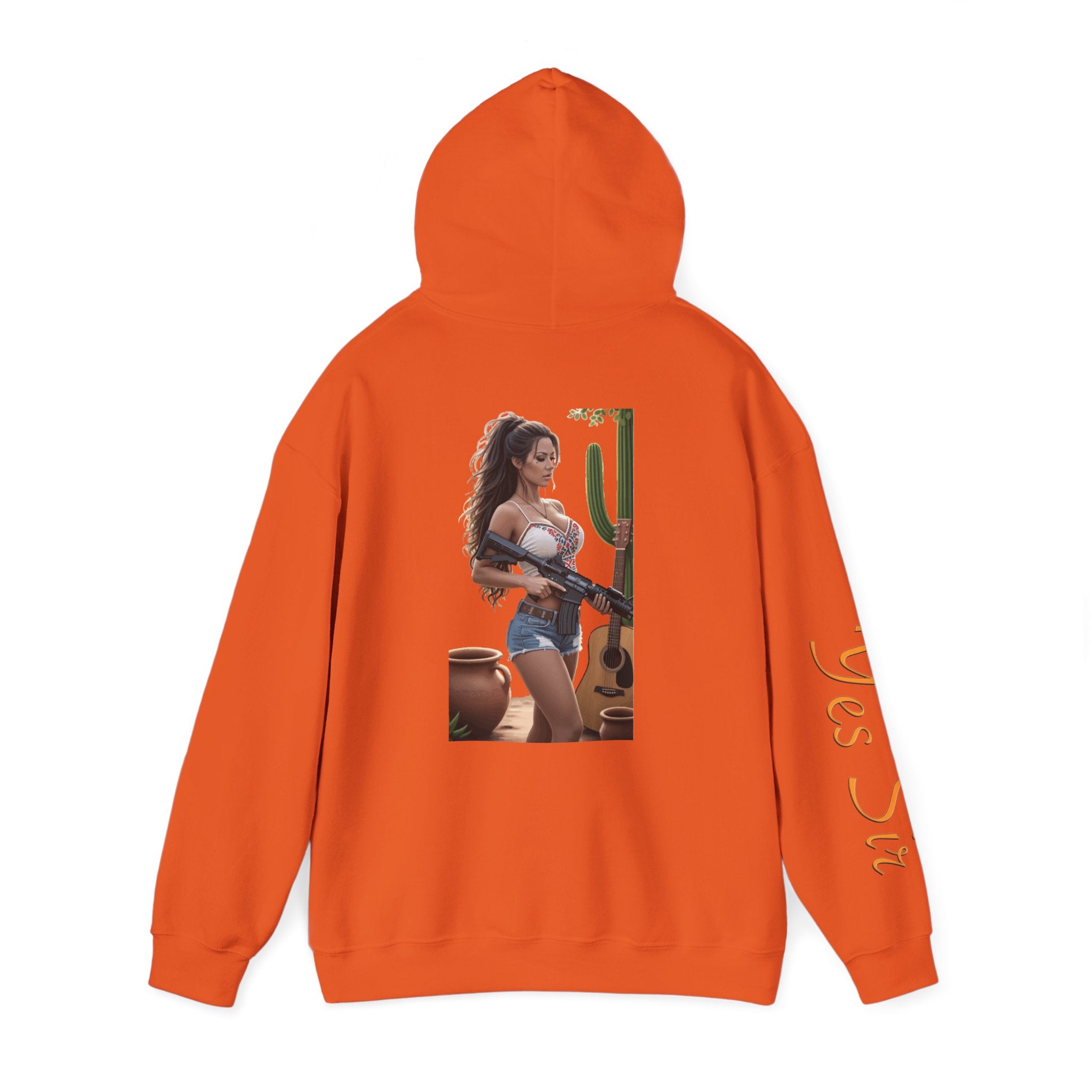 Nice Guitar- Yes Sir Hoodie | Parental Advisory  for the Bearded