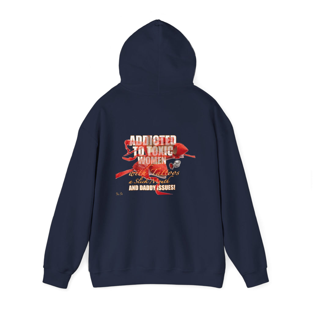 Addicted | Yes Sir Hoodie | Recovering Addict Graphic Hoodie