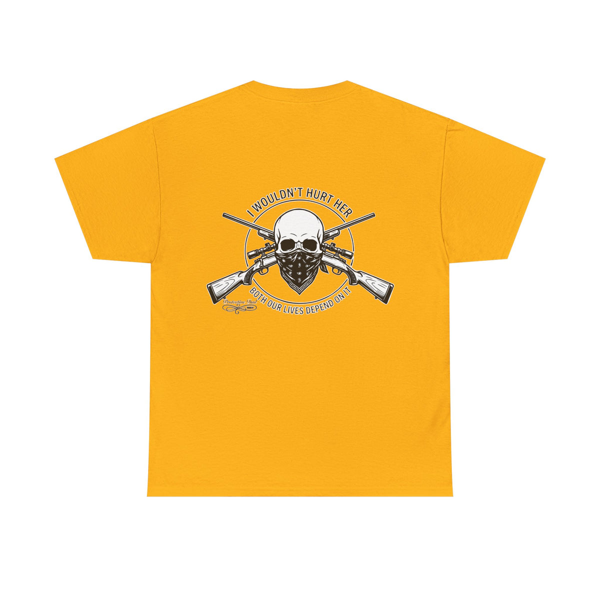 Protective Dad Rifles T-Shirt | Here’s Your Warning