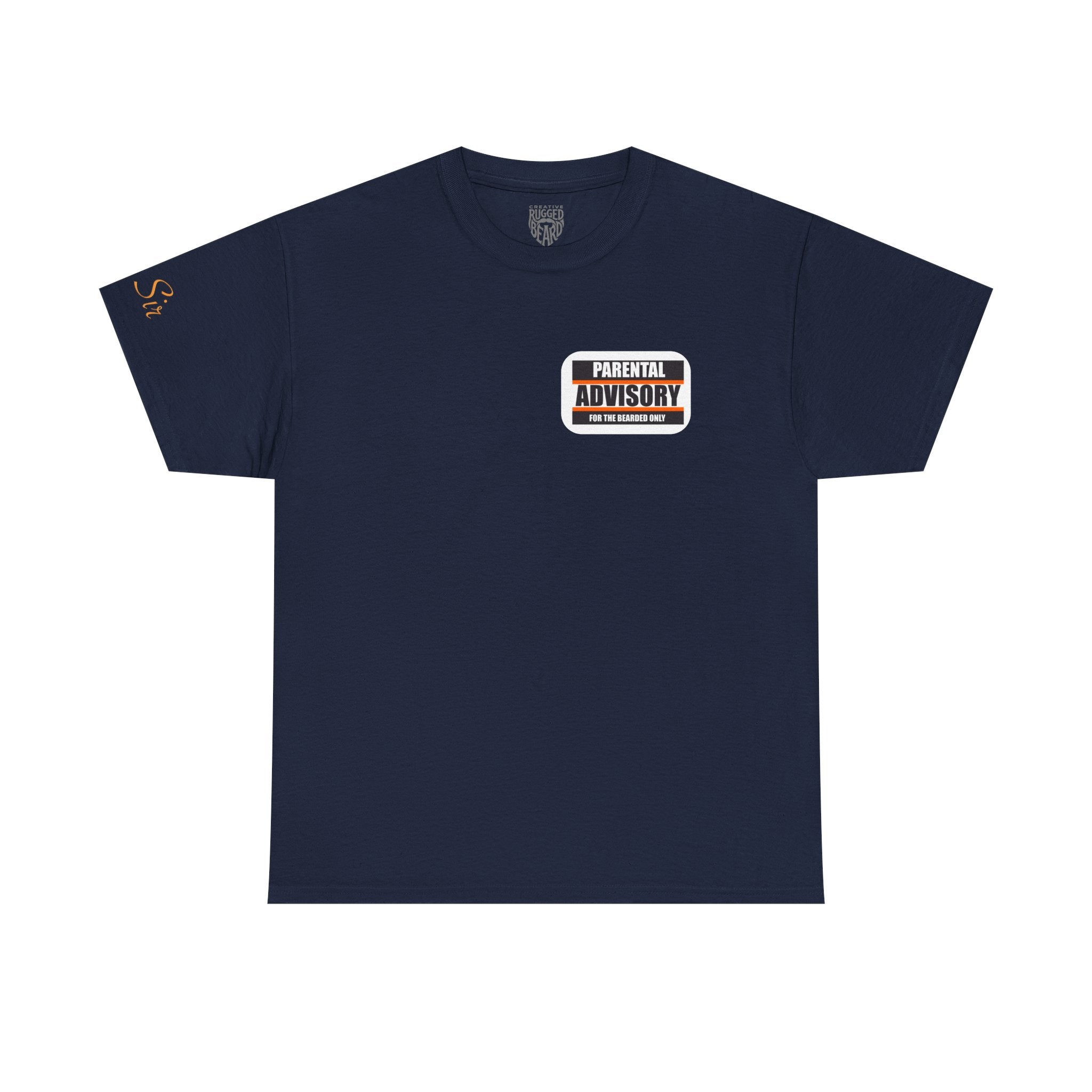 Nice Guitar-Yes Sir T-Shirt | Parental Advisory for the Bearded