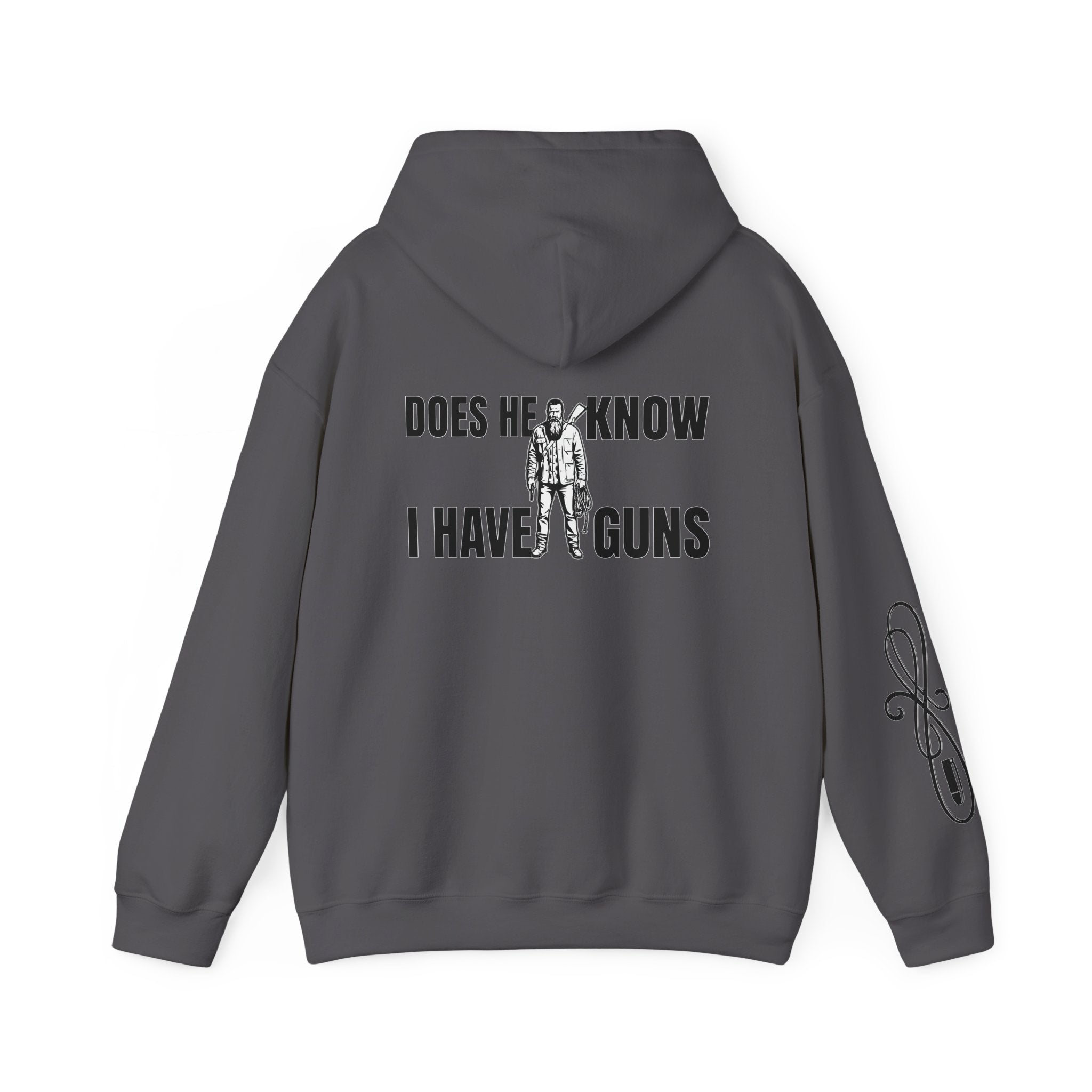 Protective Dad Does He Know Hoodie | Here’s Your Warning