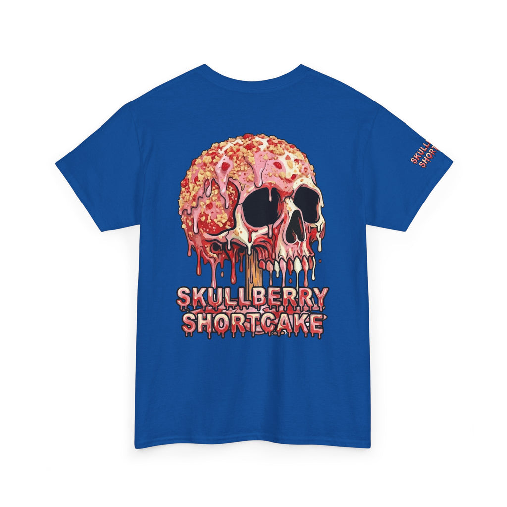 Skullcream-Skullberry Shortcake T-Shirt | Colorful Drip Graphic Tee