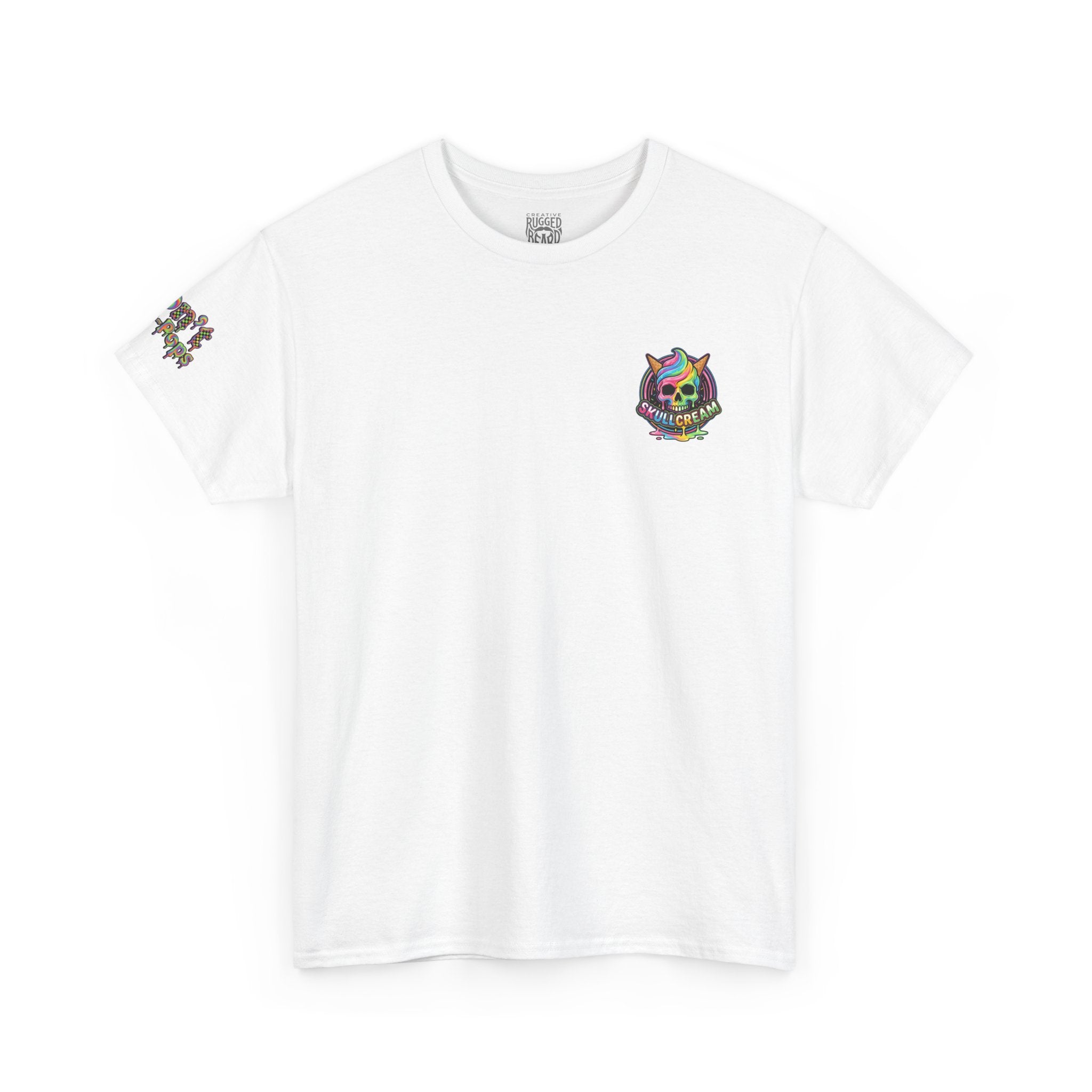 Skullcream-Don’t Push-Pops T-Shirt | Colorful Drip Graphic Tee