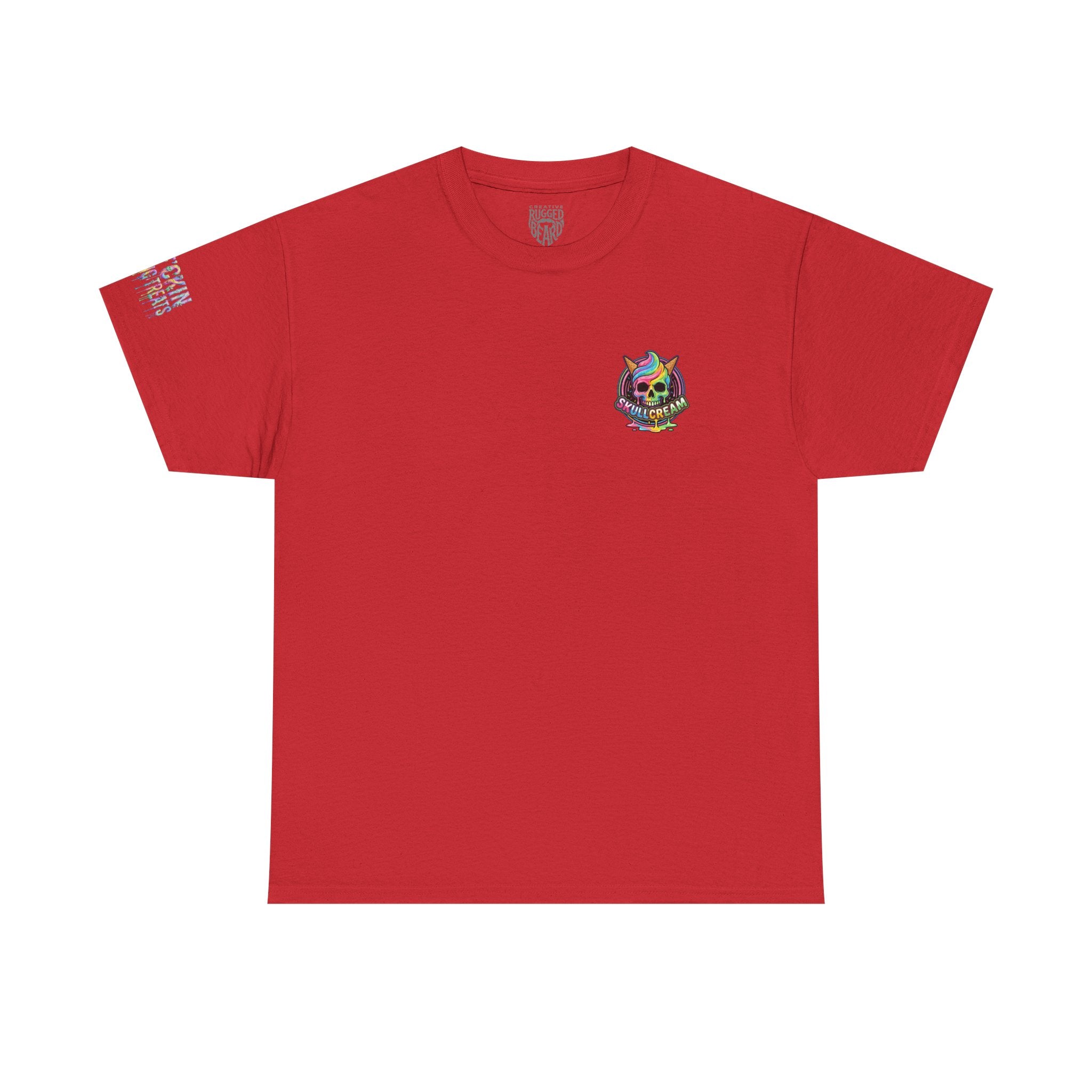 Cotton Candy Skullcream T Shirt — 'Sticky Fingers' Graphic T-Shirt