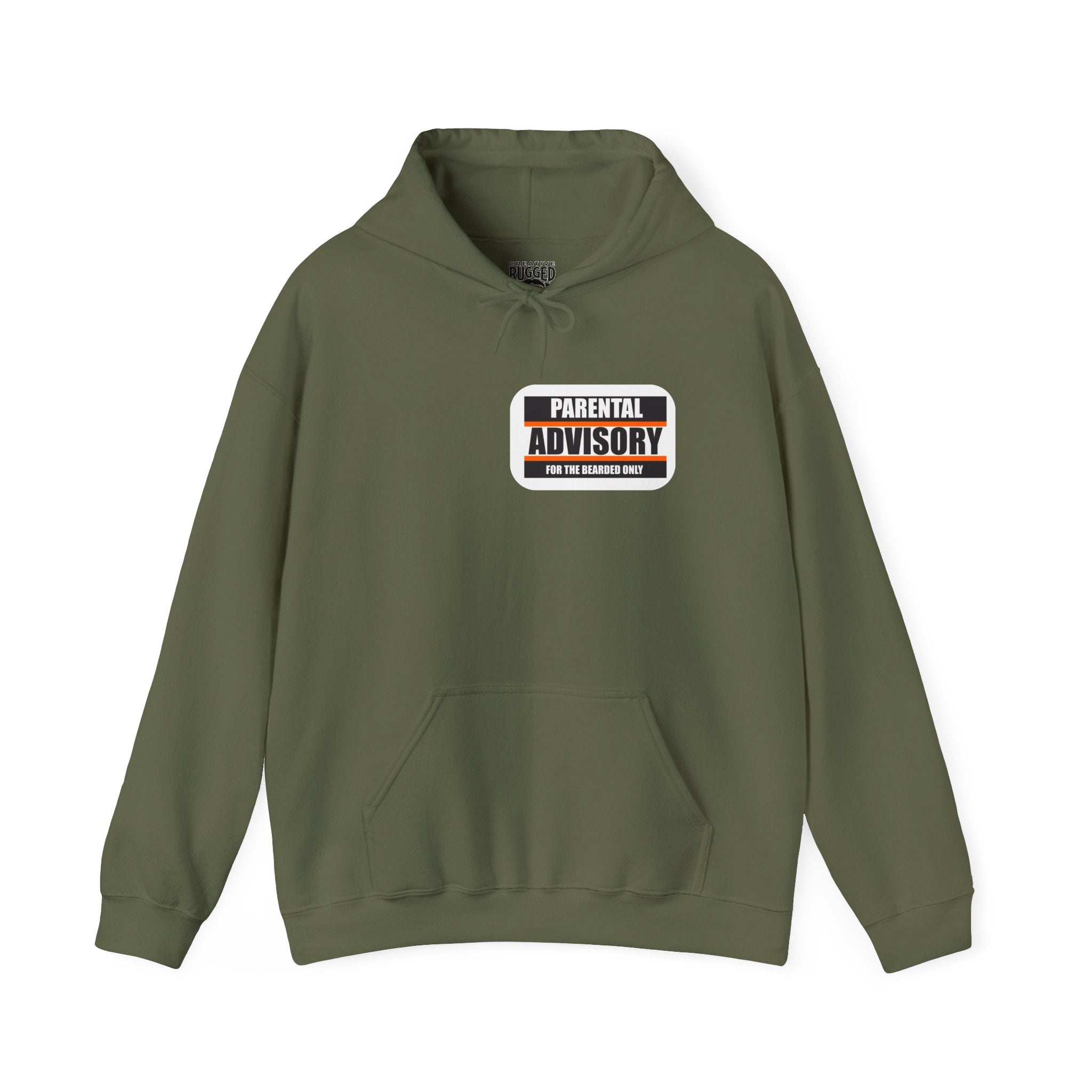 Pretty Flowers Yes Sir Hoodie | Parental Advisory  for the Bearded