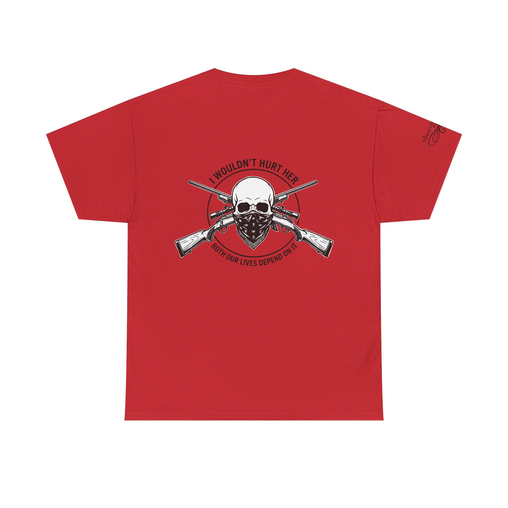 Protective Dad Rifles T-Shirt | Here’s Your Warning