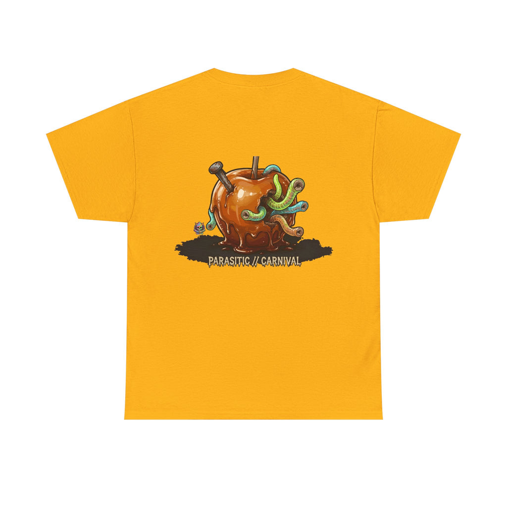 Skullcream Carnival Caramel Apple - Spooky Candy Apple Graphic T-Shirt