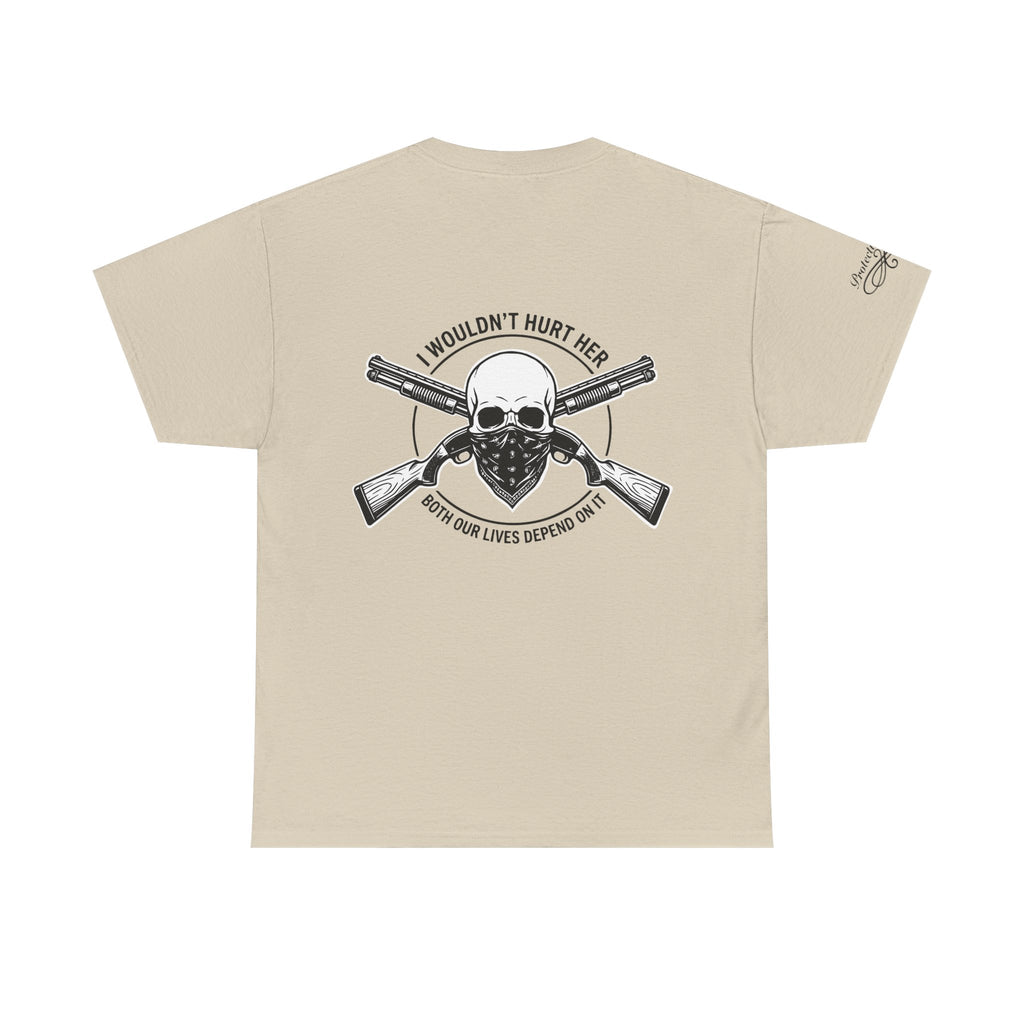 Protective Dad Shotguns T-Shirt | Here’s Your Warning