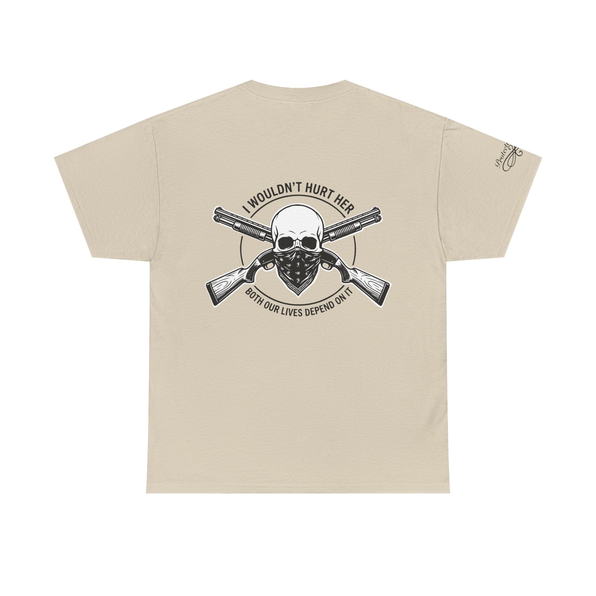 Protective Dad Shotguns T-Shirt | Here’s Your Warning