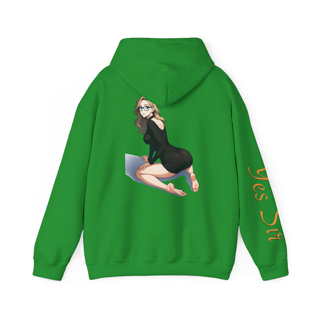 Oopies! Yes Sir Hoodie | Parental Advisory  for the Bearded