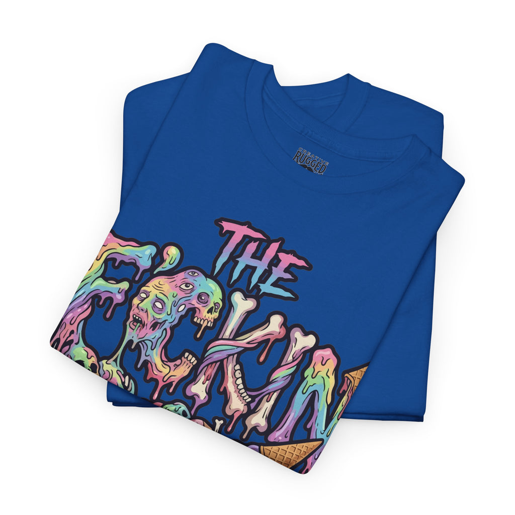 Skullcream Carnival Caramel Apple - Spooky Candy Apple Graphic T-Shirt