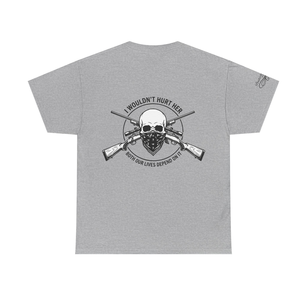 Protective Dad-Rifles T-Shirt | Here’s Your Warning