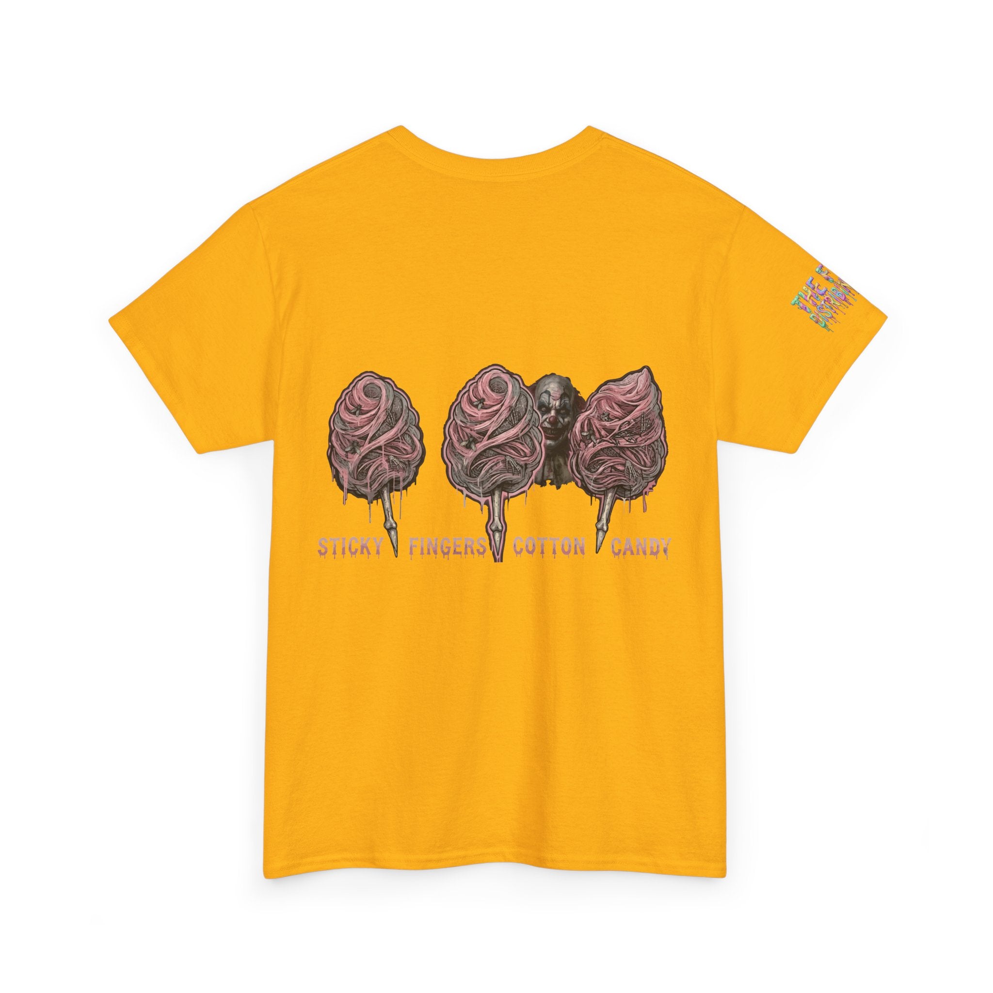 Cotton Candy Skullcream T Shirt — 'Sticky Fingers' Graphic T-Shirt